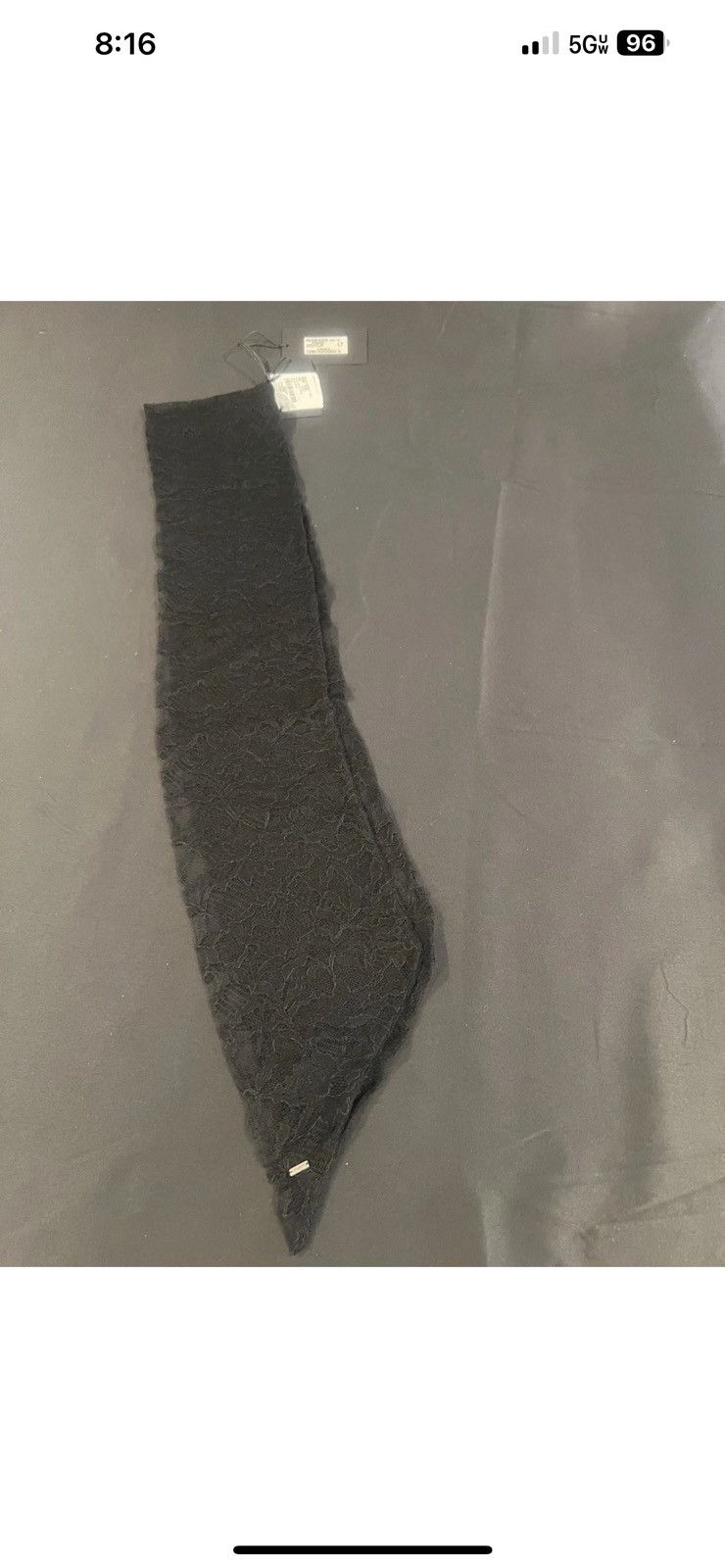 Saint Laurent Paris Saint Laurent tie. Size ONE SIZE - 5 Thumbnail