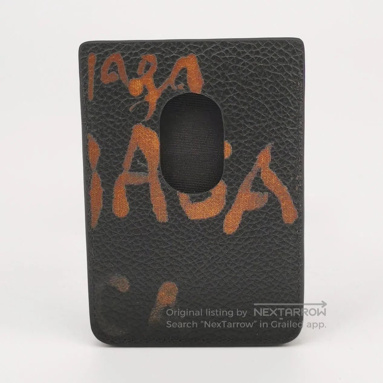 Balenciaga Balenciaga Leather Colorblock Logo Card Holder. Size ONE SIZE - 1 Thumbnail