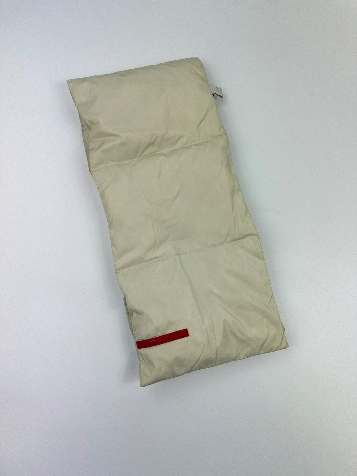 Prada Prada Sport FW1999 Puffer Down Beige Scarf Magnetic Closure Size ONE SIZE - 1 Thumbnail
