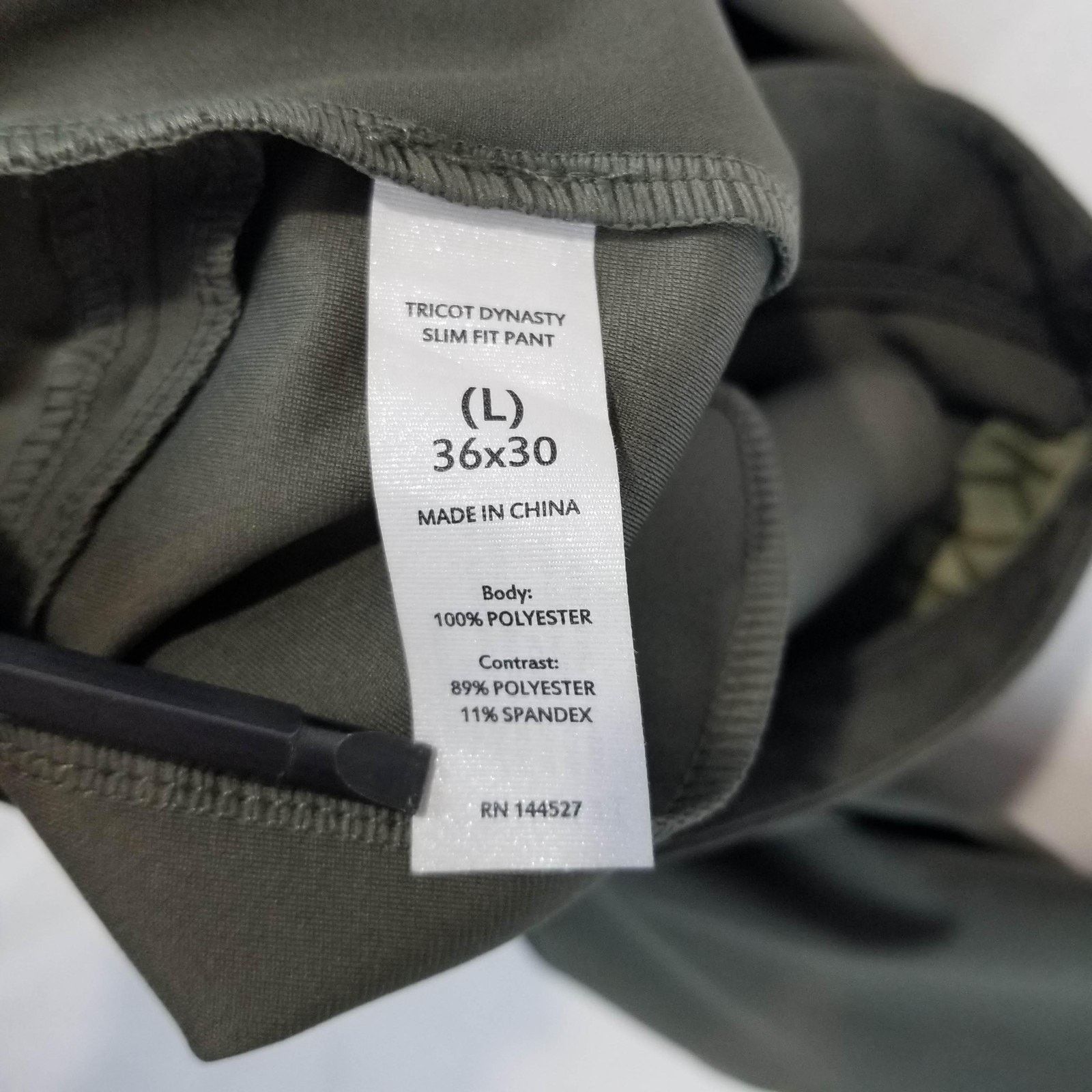 Other SKYR Pants Mens 36x30 Green Tricot Dynasty Slim Stretch Golf Size US 36 / EU 52 - 7 Thumbnail