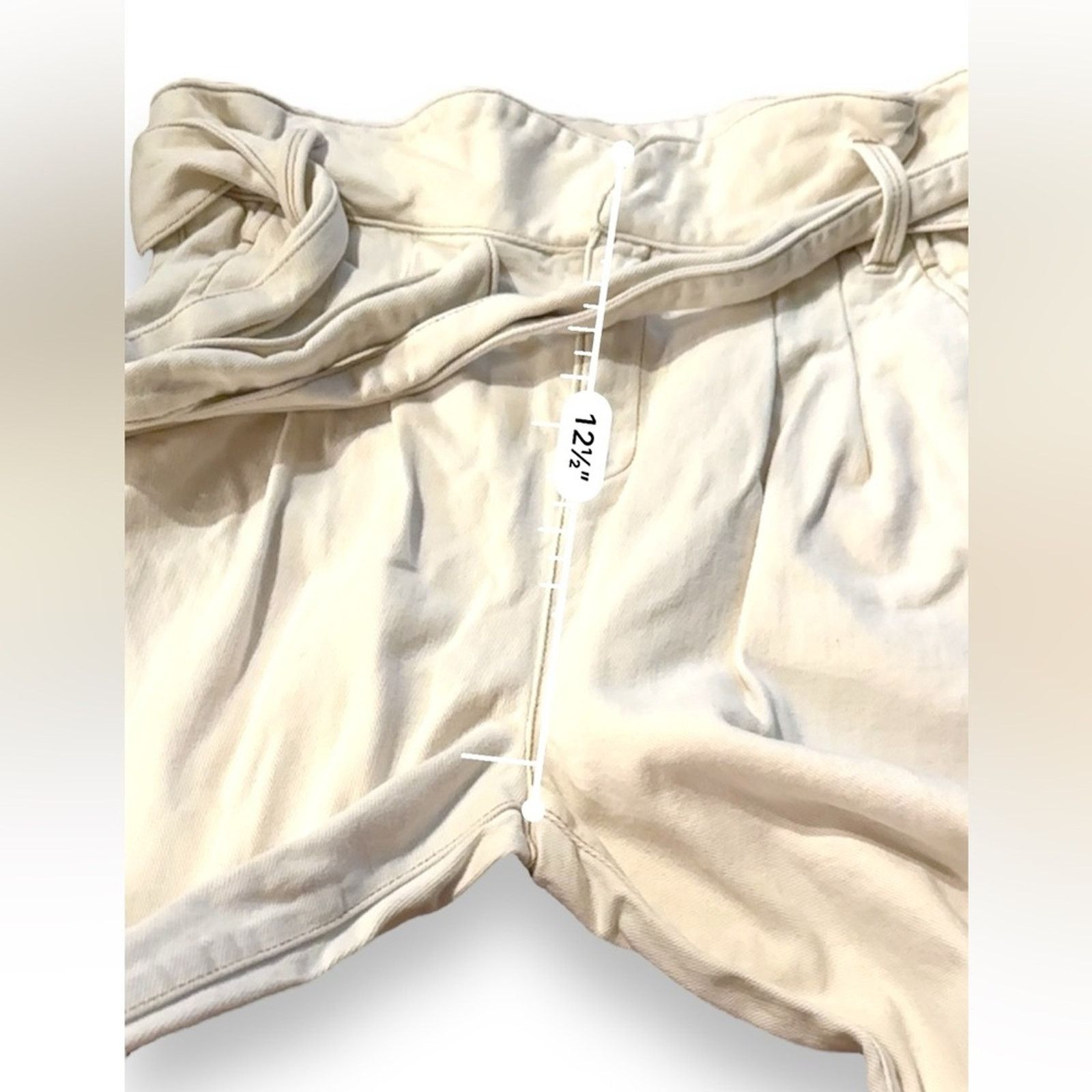 Sezane Sezane Austin Trousers High Waisted Tie Ankle Pants Sz 38 Size 31" - 11 Thumbnail
