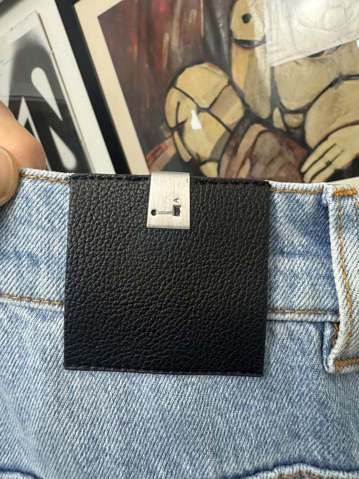 1017 ALYX 9SM Alyx Cargo Denim Pant Designer Jeans Luxury High End Rare Size US 32 / EU 48 - 4 Thumbnail