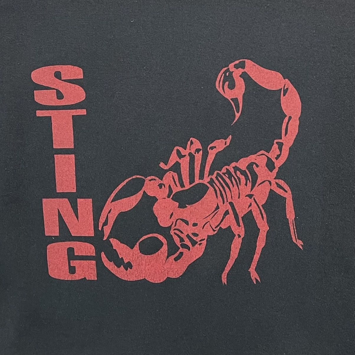 Fruit Of The Loom Vintage NWO (Wolfpac) 4-Life Sting Crewneck Black Size US XL / EU 56 / 4 - 7 Thumbnail