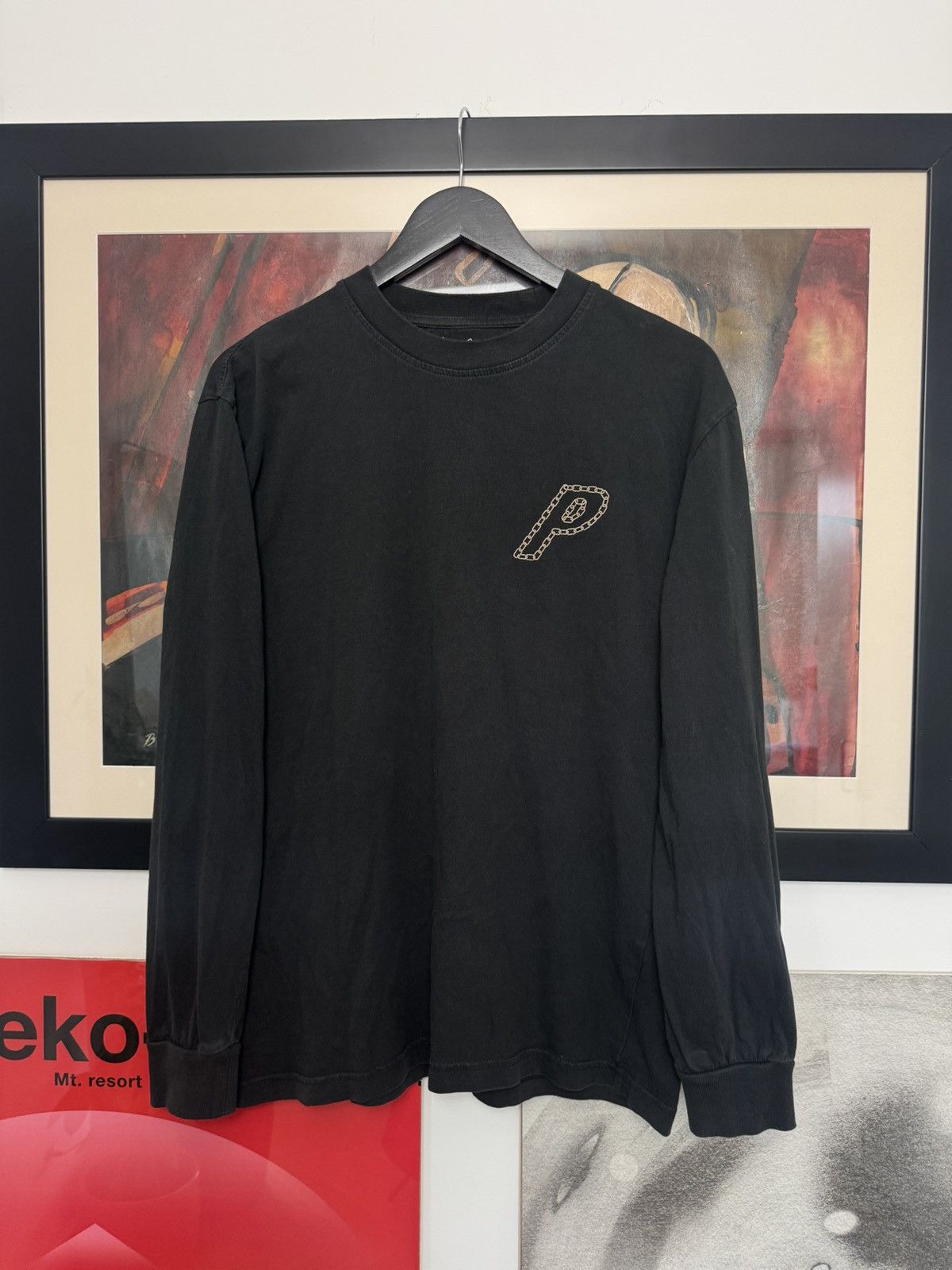 Palace Palace P-Link Chain Logo L/S Long Sleeve Tee Shirt Skate Size US M / EU 48-50 / 2 - 2 Thumbnail