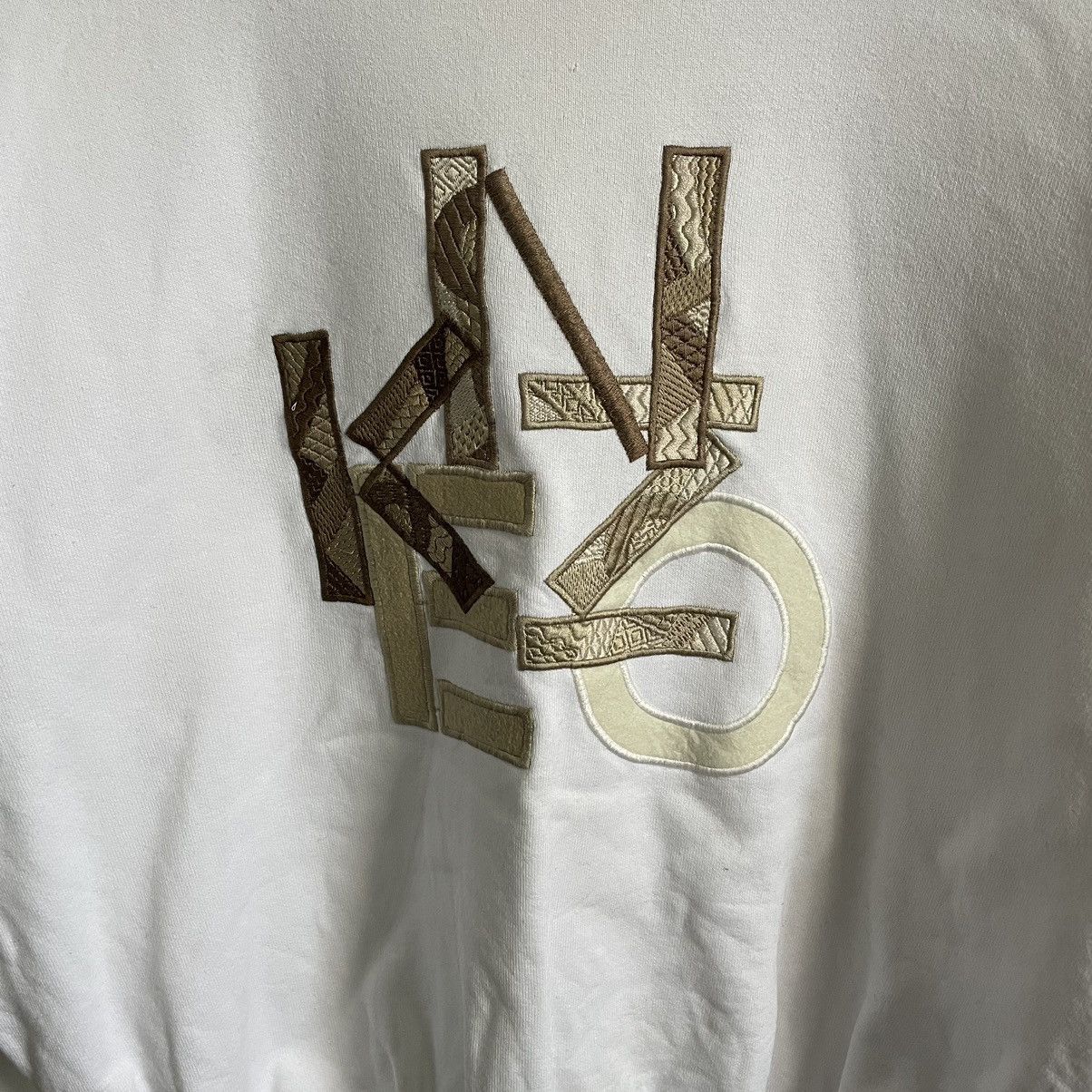 Kenzo × Vintage Vintage Kenzo Golf Sweatshirt Size US L / EU 52-54 / 3 - 3 Thumbnail