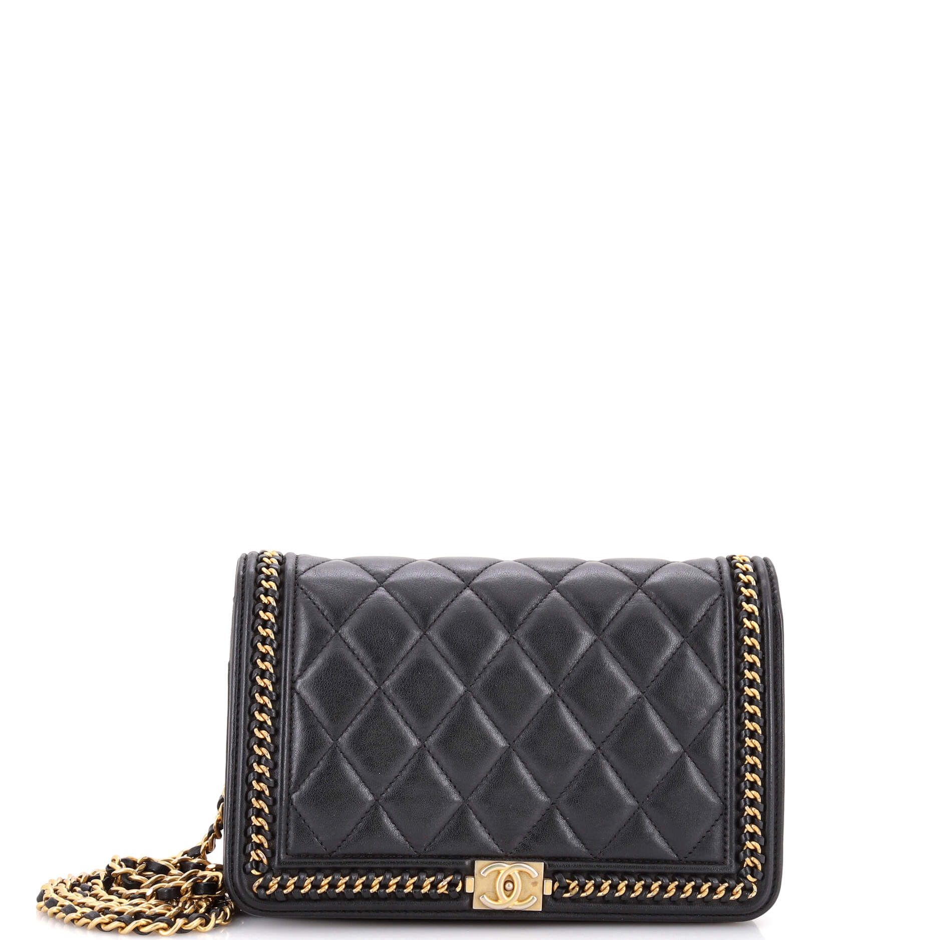 Chanel Chain Around Boy Wallet on Chain Size ONE SIZE - 1 Thumbnail
