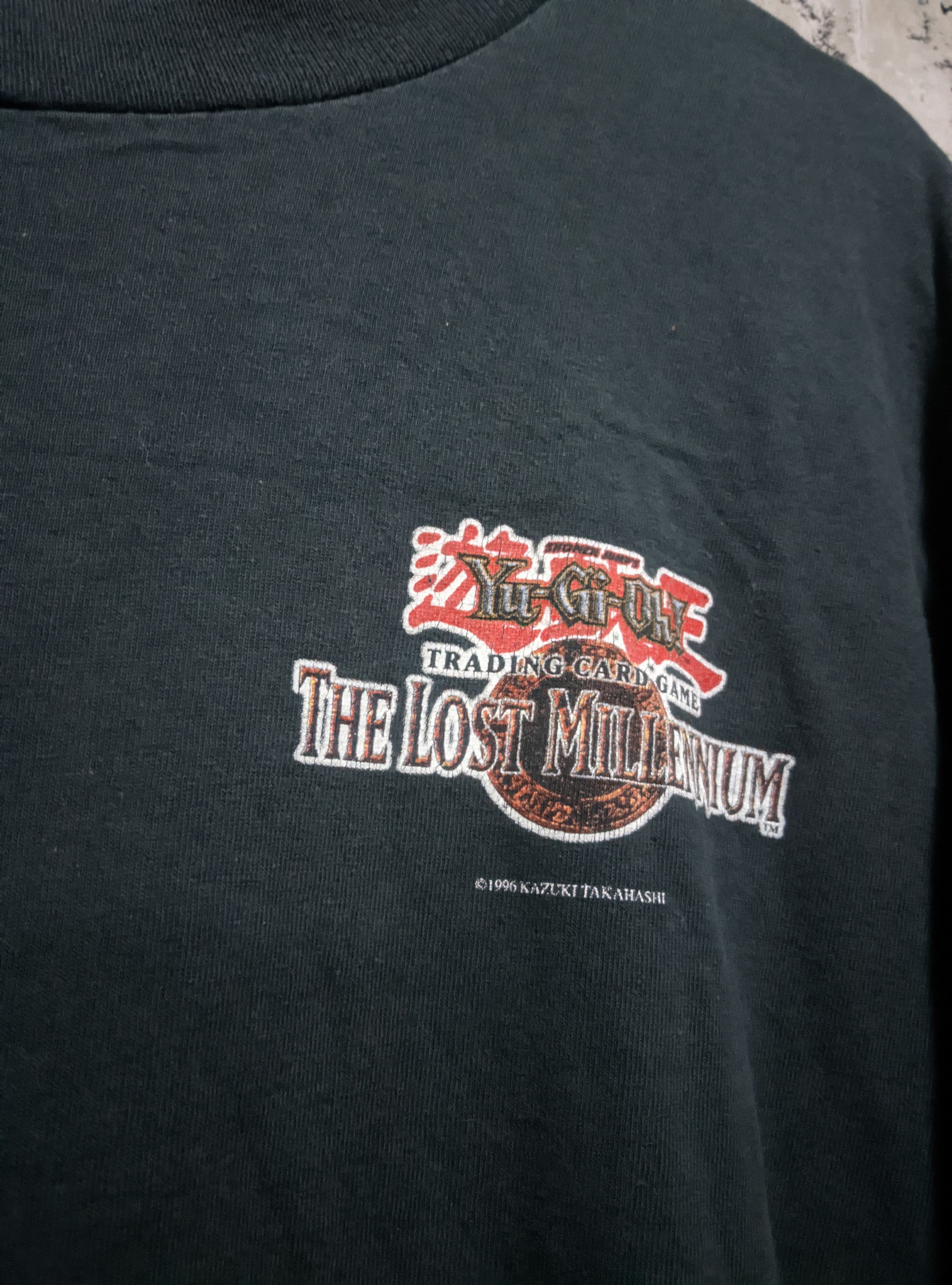 Vintage Vintage 2000s Yu gi oh tcg the lost millenium t shirt Size US M / EU 48-50 / 2 - 4 Thumbnail