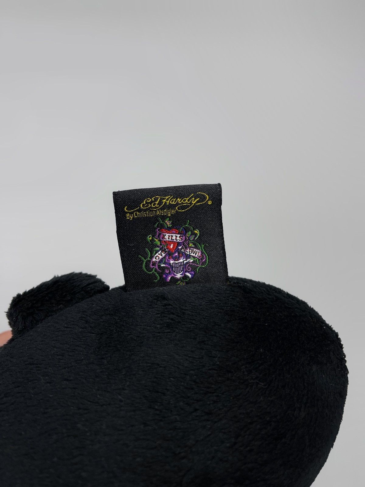 Ed Hardy × Japanese Brand Vintage Y2k Ed hardy By Christian Audigier Pillow Rare Size ONE SIZE - 3 Thumbnail
