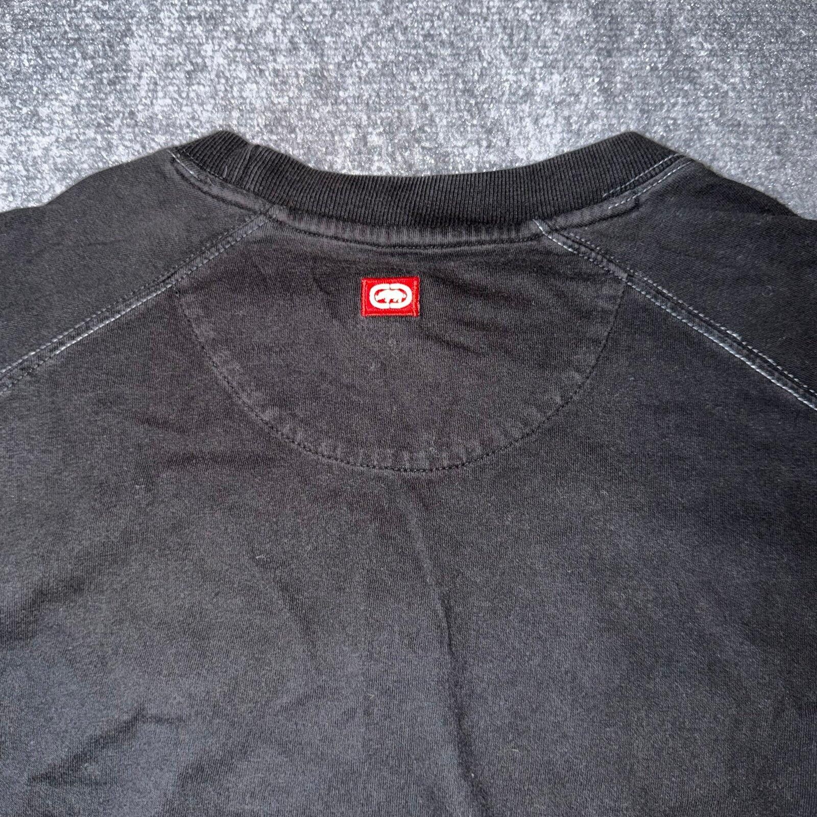 Ecko Unltd. Ecko Unlimited Grunge Shirt Black Mens 2XL Vtg y2k 90s Rare Size US XXL / EU 58 / 5 - 5 Thumbnail