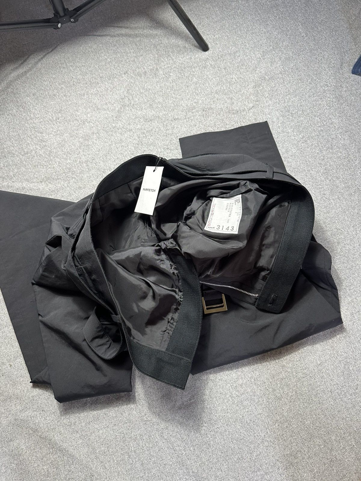 Sacai Sacai Matte Polyester Belted Tafetta Pants Size US 34 / EU 50 - 6 Thumbnail