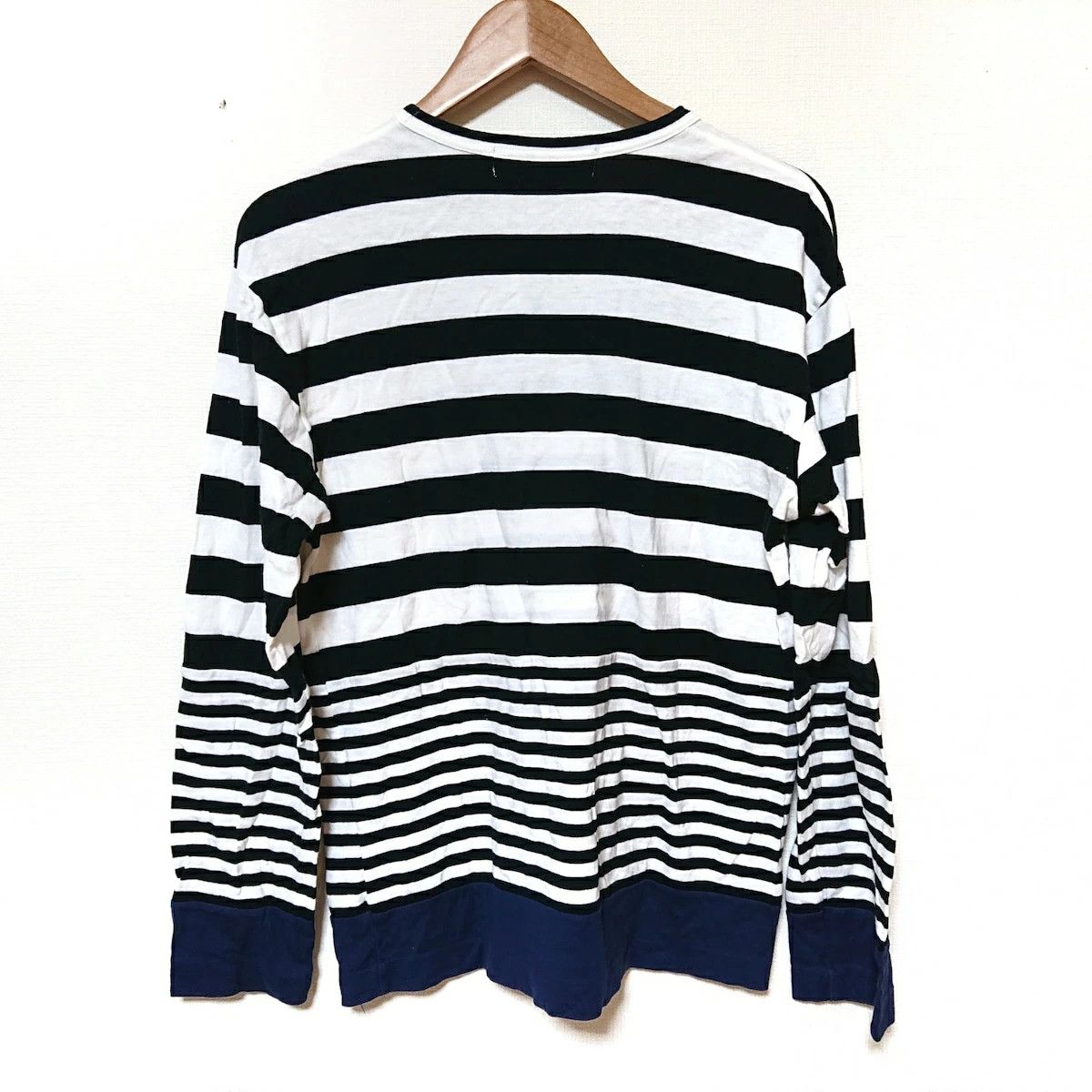 Comme des Garcons Black T-Shirts Long Sleeve Crew Neck Striped Multicolor Size US L / EU 52-54 / 3 - 2 Thumbnail