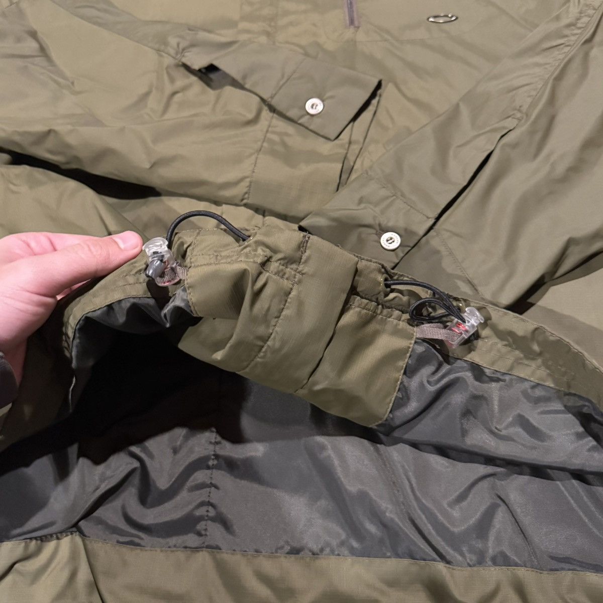 Oakley Brand New 2000s Oakley Software Nylon Zip Windbreaker Jacket Size US XL / EU 56 / 4 - 9 Thumbnail