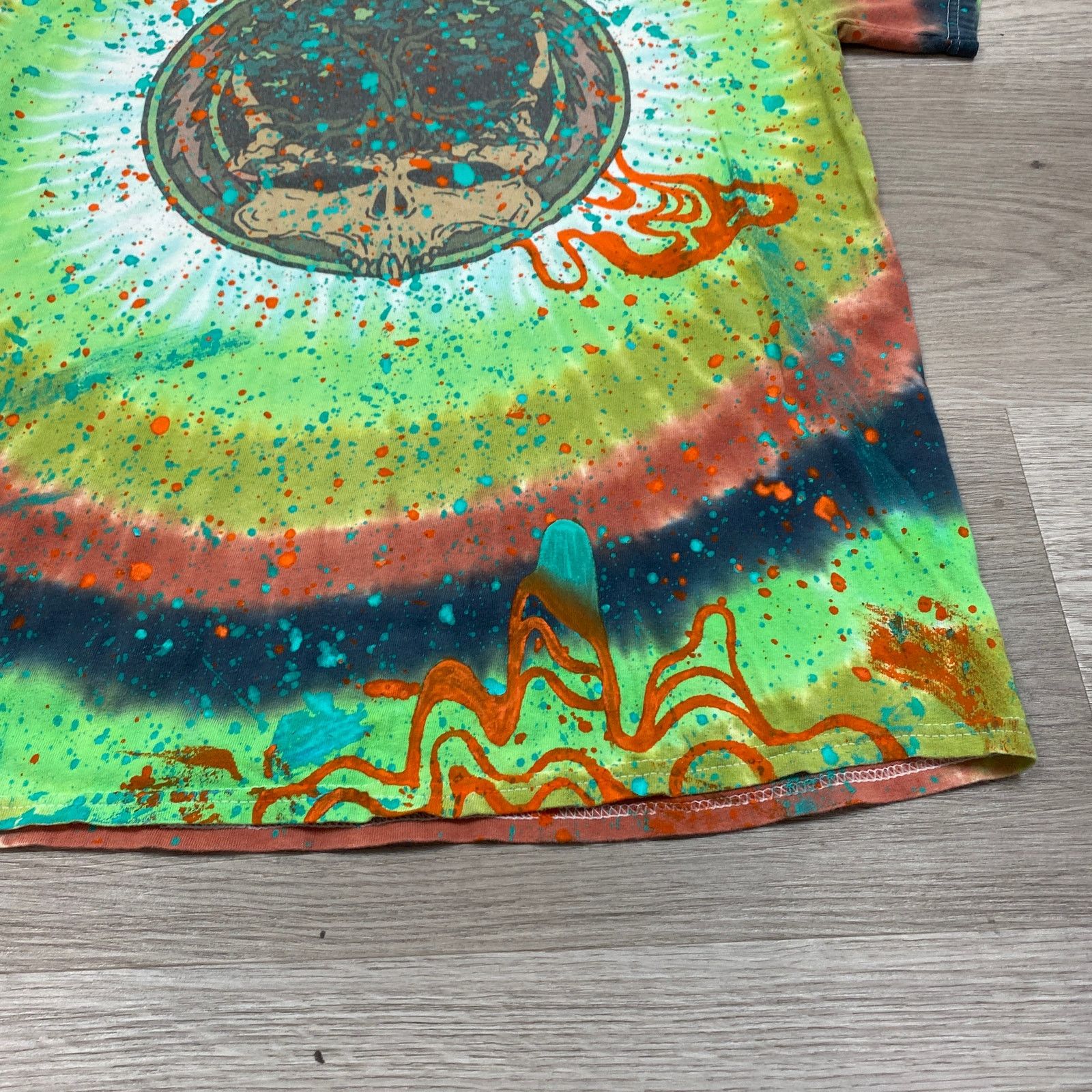 Band Tees × Grateful Dead Grateful Dead Tie Dye Paint Splatter Upcycled Y2K Shirt Med Size US M / EU 48-50 / 2 - 7 Thumbnail