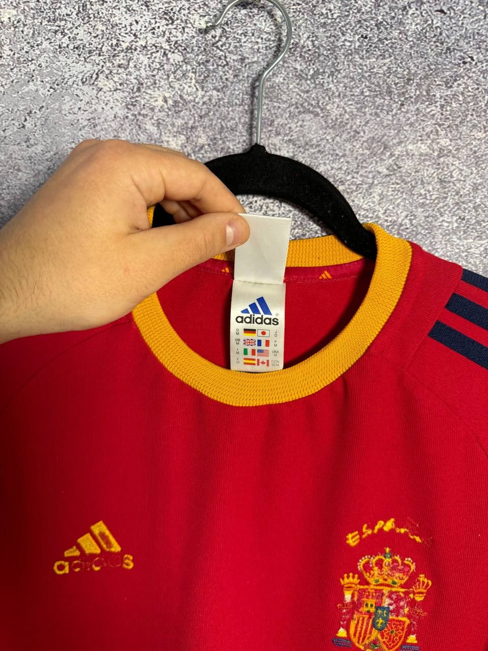 Adidas RAUL Vintage Spain National Team 2001 Adidas Soccer Jersey Size US M / EU 48-50 / 2 - 12 Thumbnail