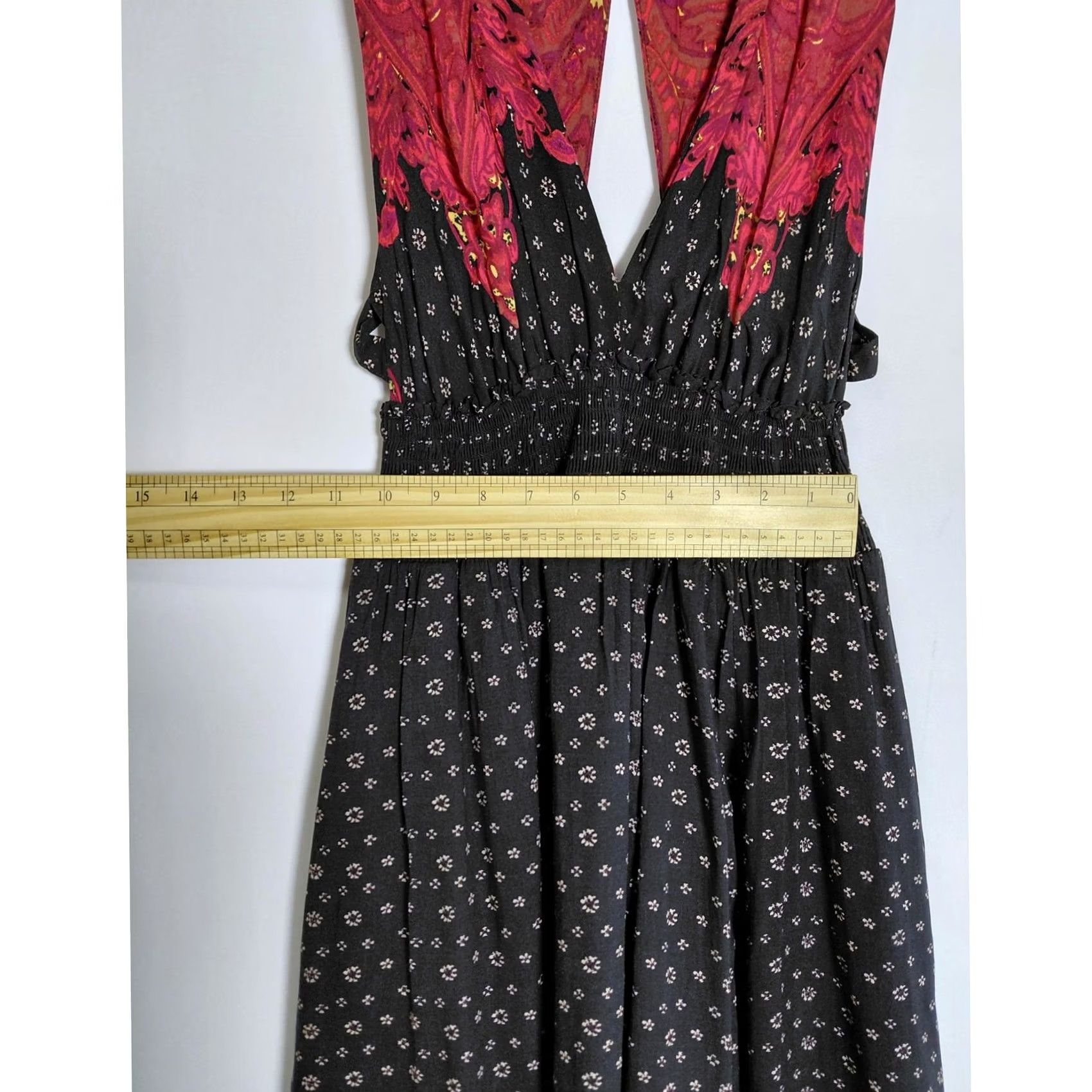 Free People Free People Black Polka Dot Sleeveless Dress S Women Short Size 28" / US 6 / IT 42 - 6 Thumbnail