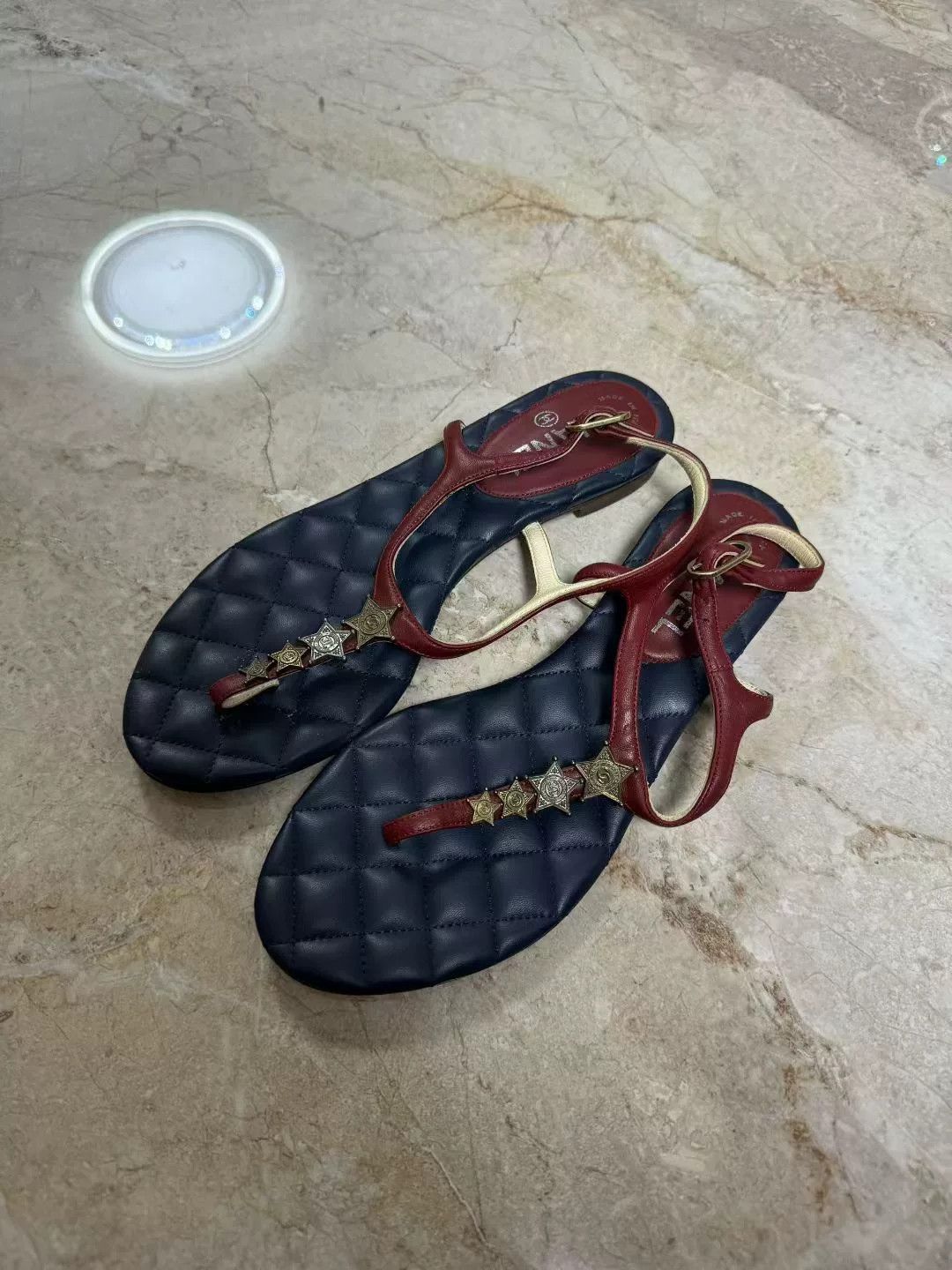Chanel Chanel Women's Star Sandals Size US 7 / IT 37 - 1 Thumbnail