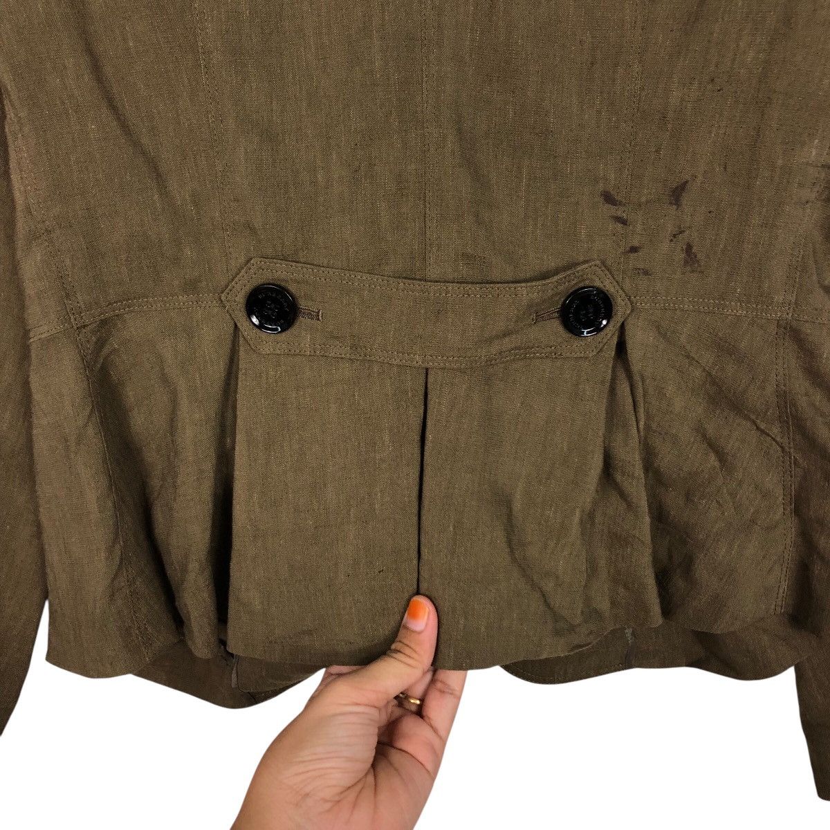 Burberry 📌Cropped Coats Jacket Burberry London Blanket Size M / US 6-8 / IT 42-44 - 12 Thumbnail