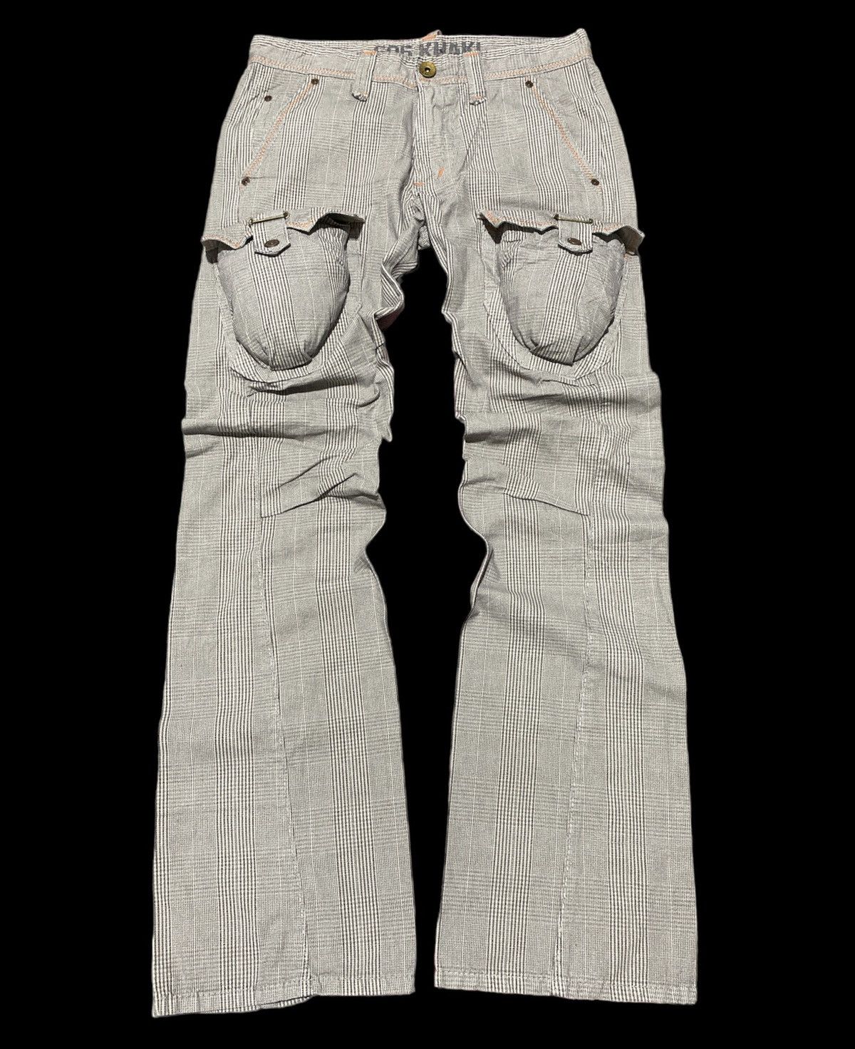 Japanese Brand Edwin 505 Flare Cargo Bushpant Bootcut pants Size US 32 / EU 48 - 1 Thumbnail