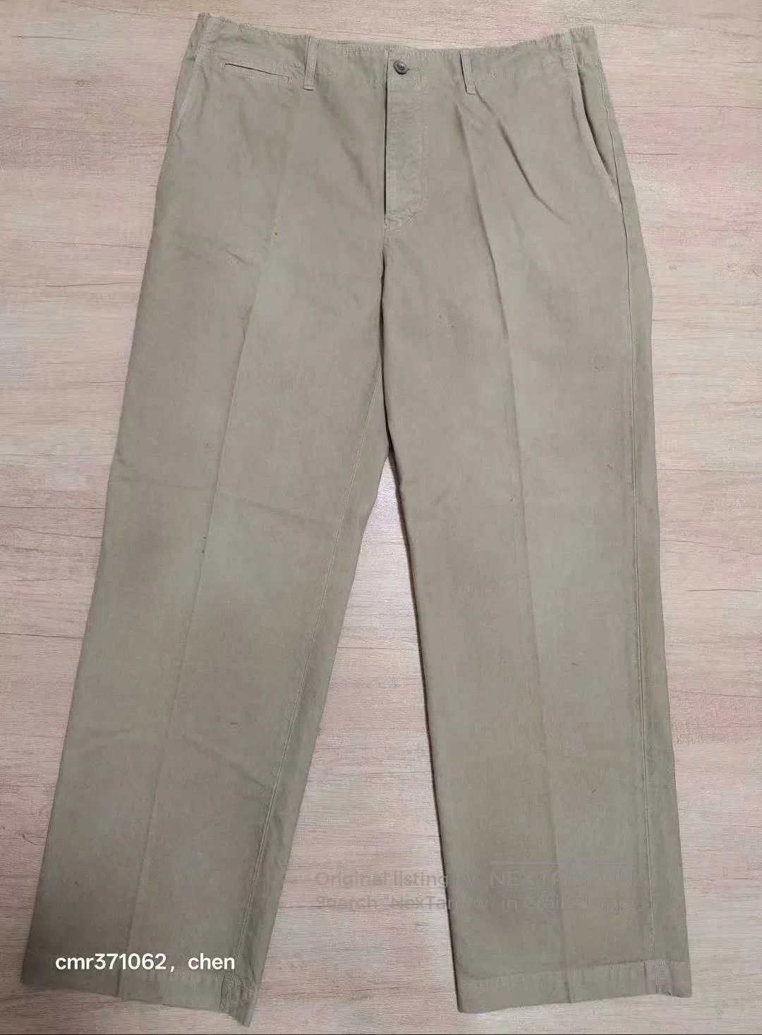 Visvim Visvim 22AW Field Chino Pants DMGD. Size US 26 / EU 42 - 1 Thumbnail