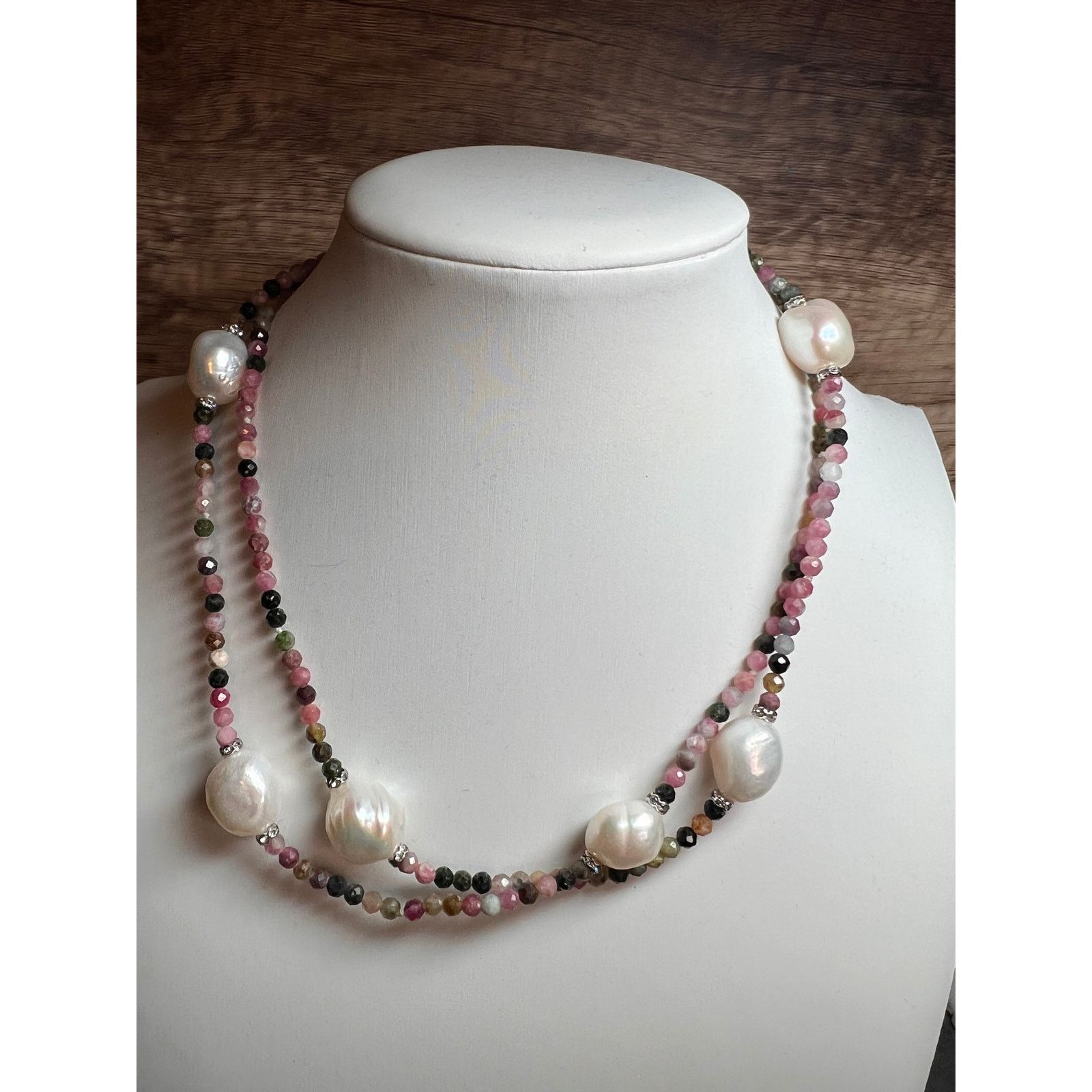 Other Lucas Lameth tourmaline and pearl long necklace Size ONE SIZE - 1 Thumbnail