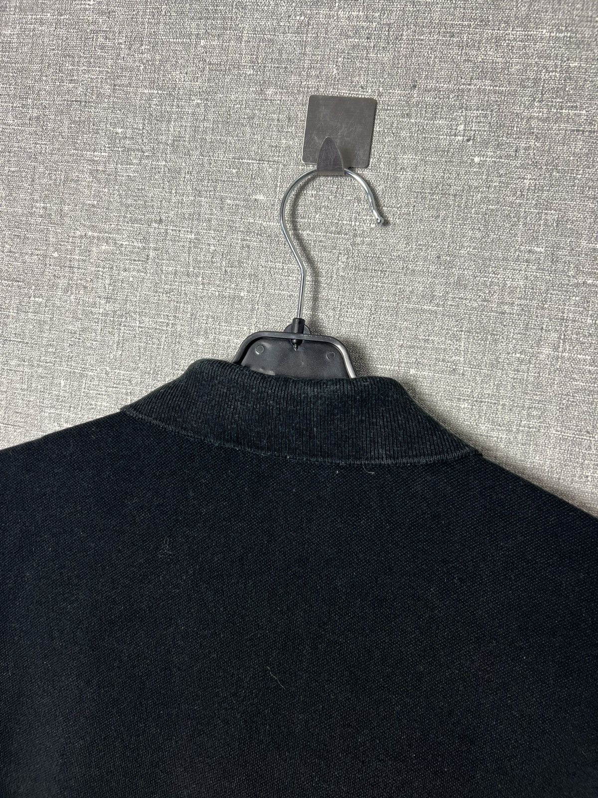 Lacoste Vintage Lacoste Large Exclusive Logo Black Polo Shirt Size US S / EU 44-46 / 1 - 12 Thumbnail