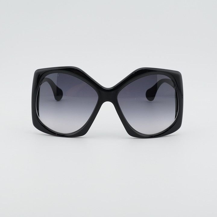 Gucci Gucci GG0875S 001 Sunglasses Black Square Frame, Grey Lenses Size ONE SIZE - 3 Thumbnail