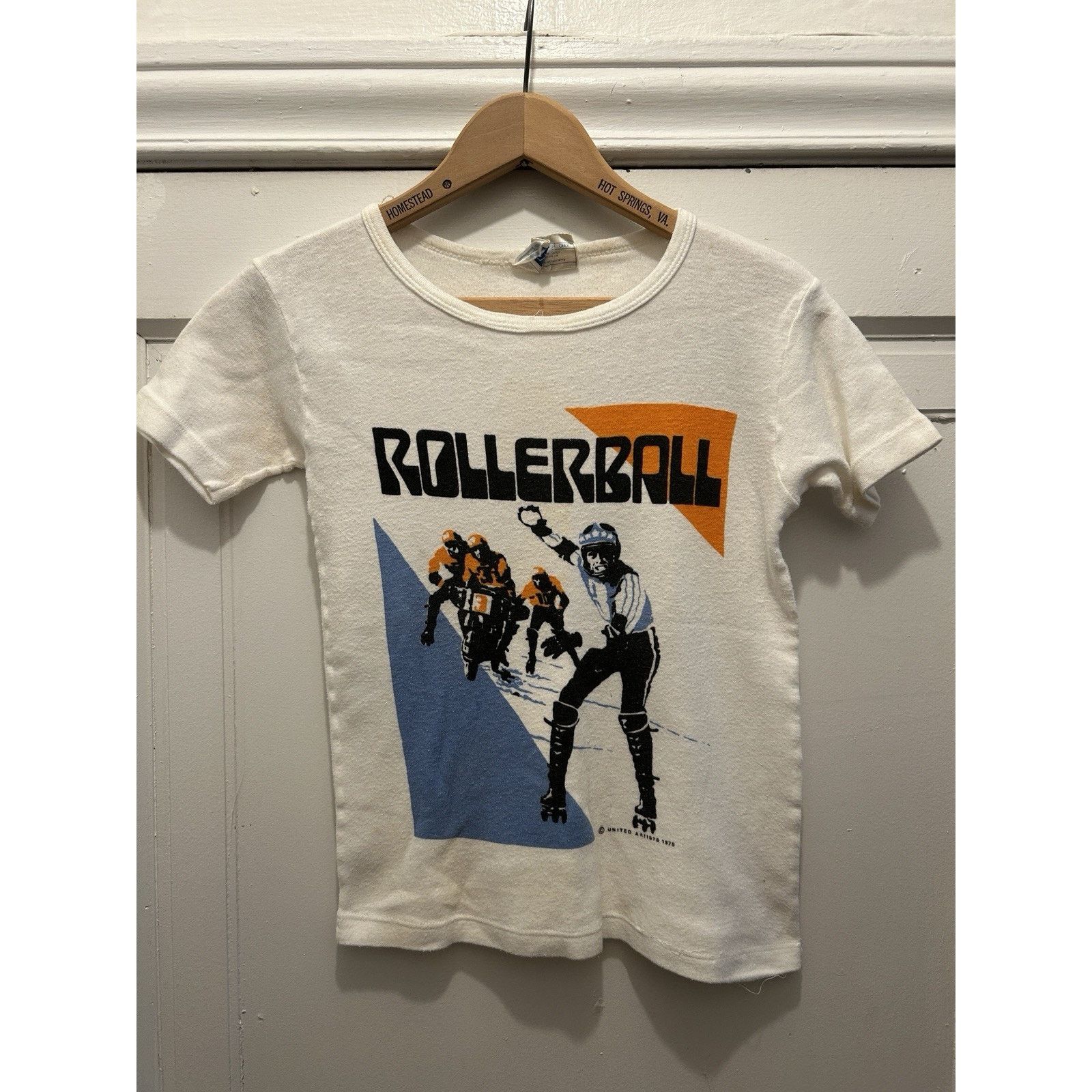 Vintage Original Rollerball Movie T Shirt 1975 Sz XS-S