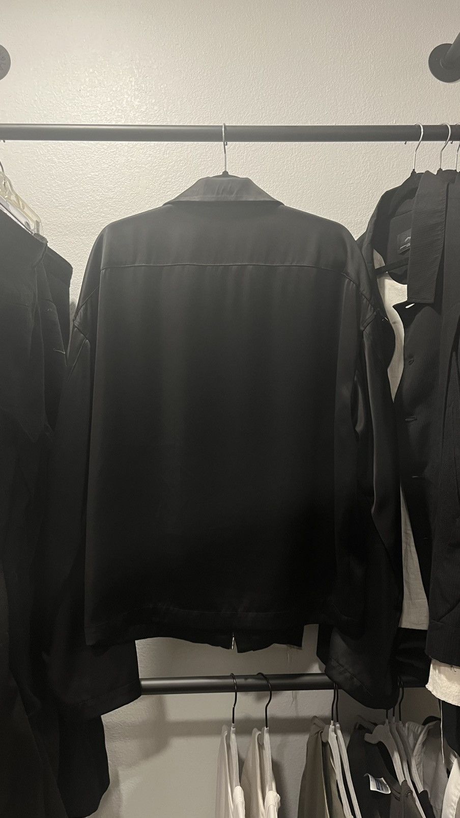 Alexander McQueen Alexander McQueen Sporty Zip Jacket Fluid Viscose Size US L / EU 52-54 / 3 - 2 Thumbnail