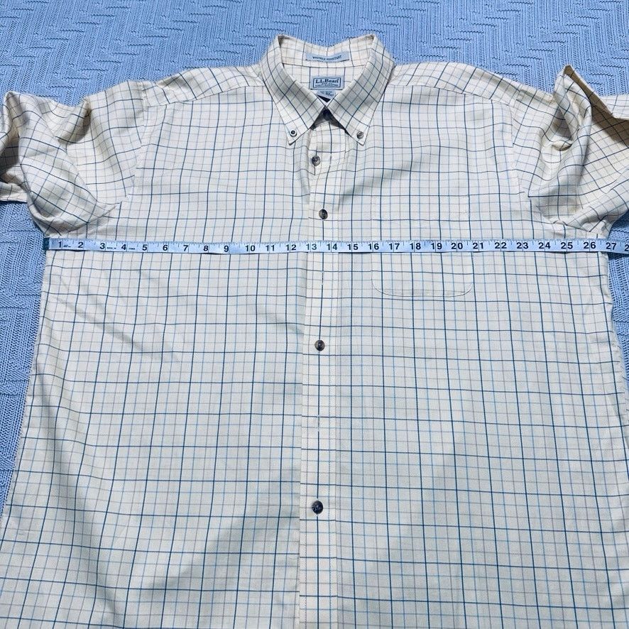 L.L. Bean LL Bean yellow plaid button down Size US XL / EU 56 / 4 - 6 Thumbnail