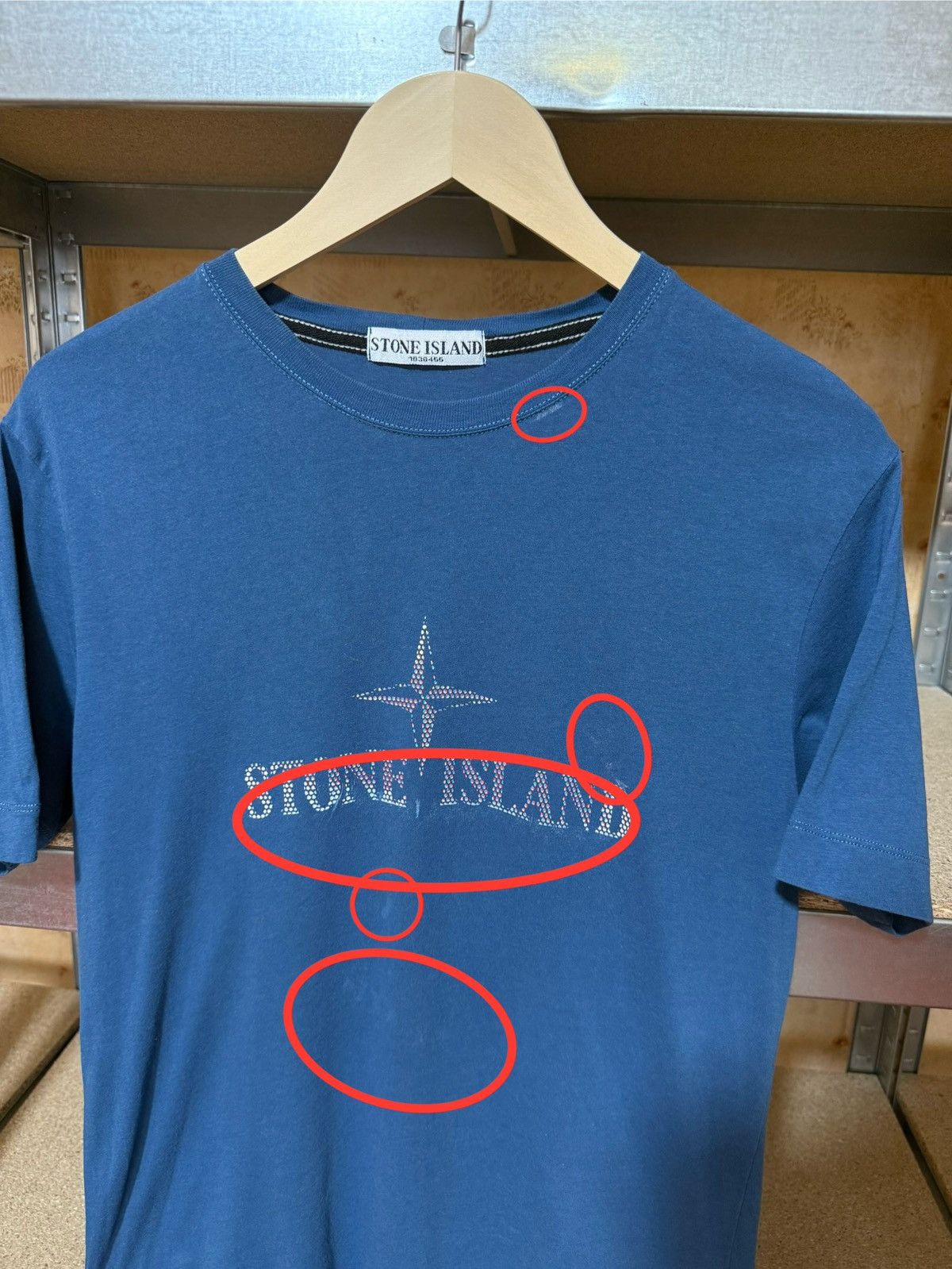 Stone Island × Vintage Rare Vintage 2000’s Stone Island T-Shirt Y2K Hype Size US M / EU 48-50 / 2 - 8 Thumbnail