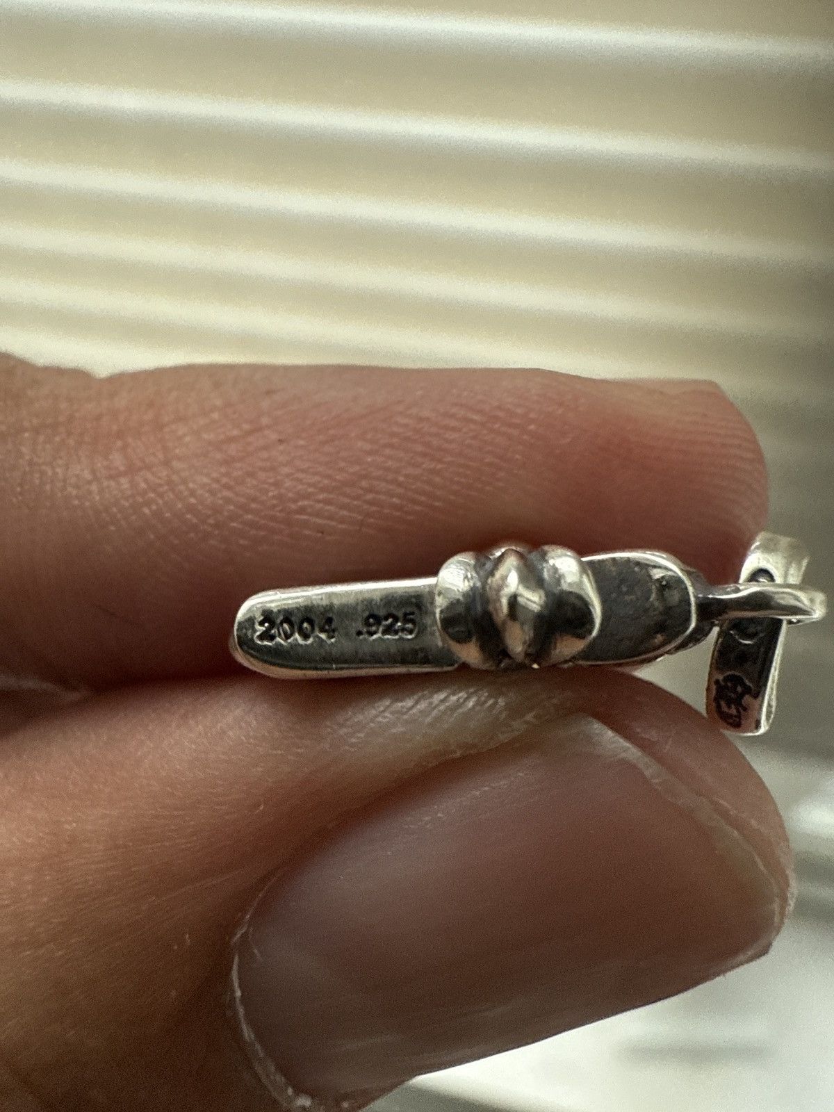 Baby Fat Pendant w/ Pave Diamonds