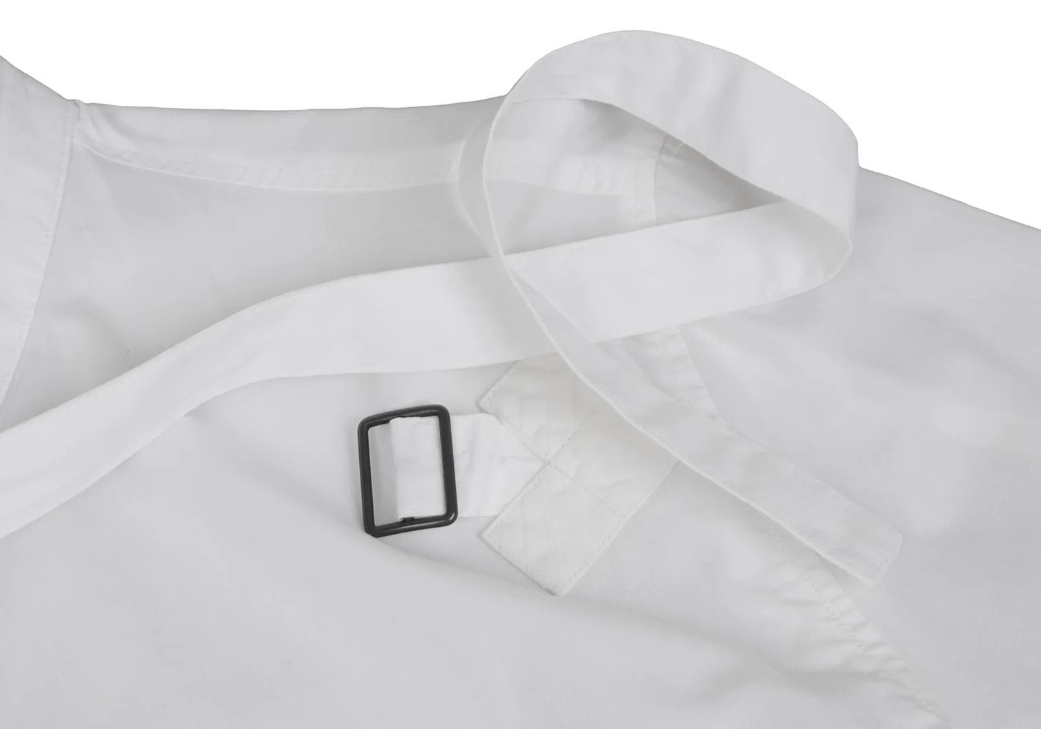 Jean Paul Gaultier Belt Design Shirt in White, Size 48 Size US M / EU 48-50 / 2 - 10 Thumbnail