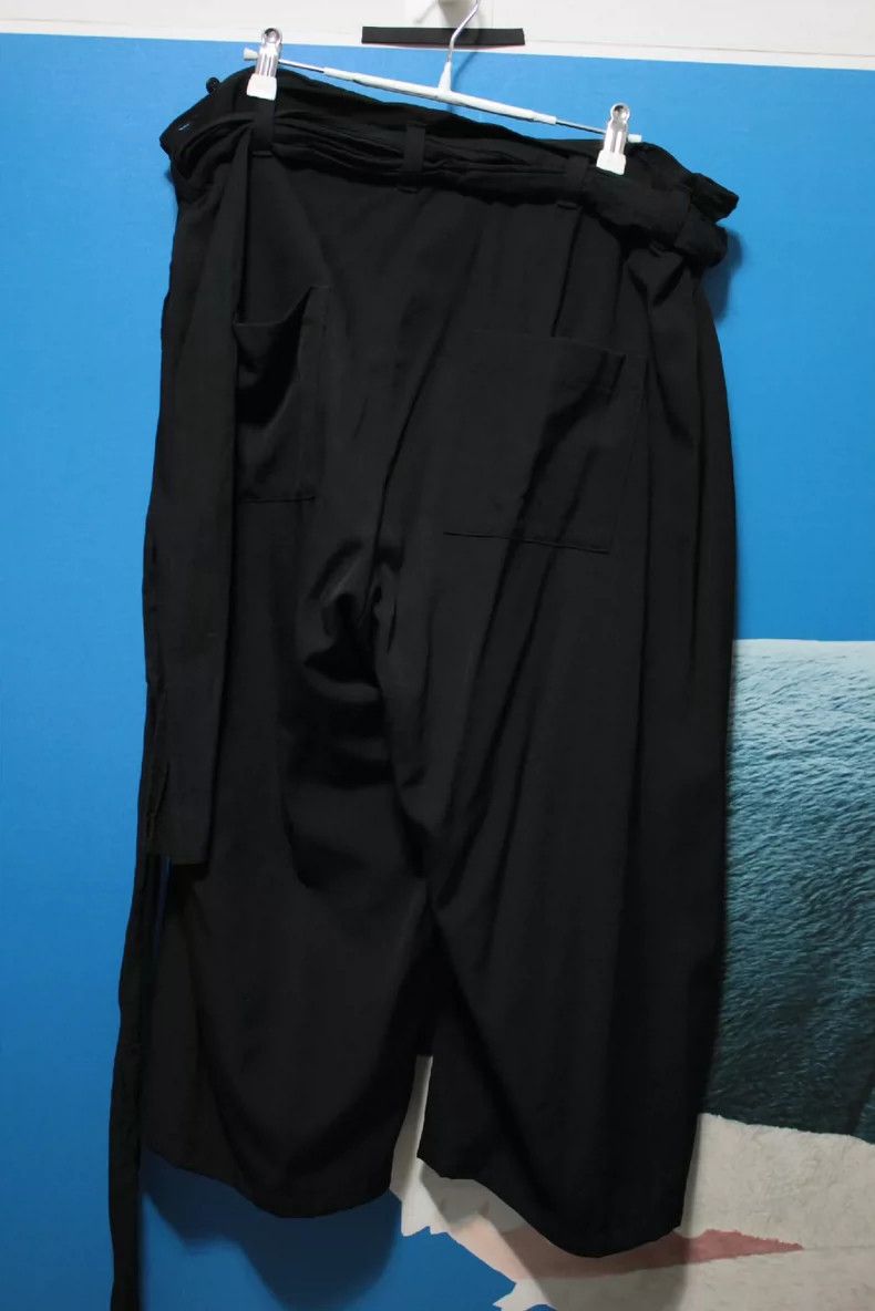 Yohji Yamamoto Yohji Yamamoto size 2 17 SS waistband drop cloth 8-point p Size US 28 / EU 44 - 2 Thumbnail