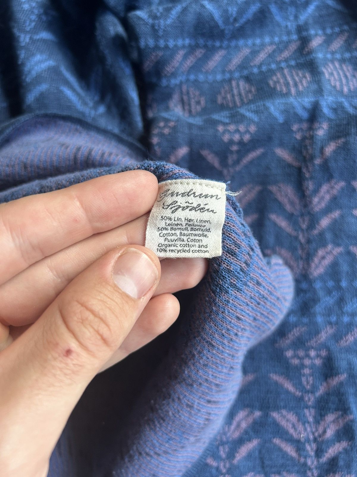 Gudrun Sjoden × Japanese Brand × Vintage Gurdun Sjóden Cardigan Womens Linen Avantgarde Japanese SZ L Size L / US 10 / IT 46 - 8 Thumbnail