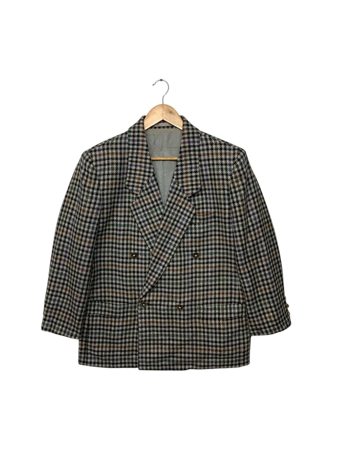 Burberry × Designer × Vintage Rare Vintage Burberry's X William Brown Wool Blazer Size US L / EU 52-54 / 3 - 1 Thumbnail