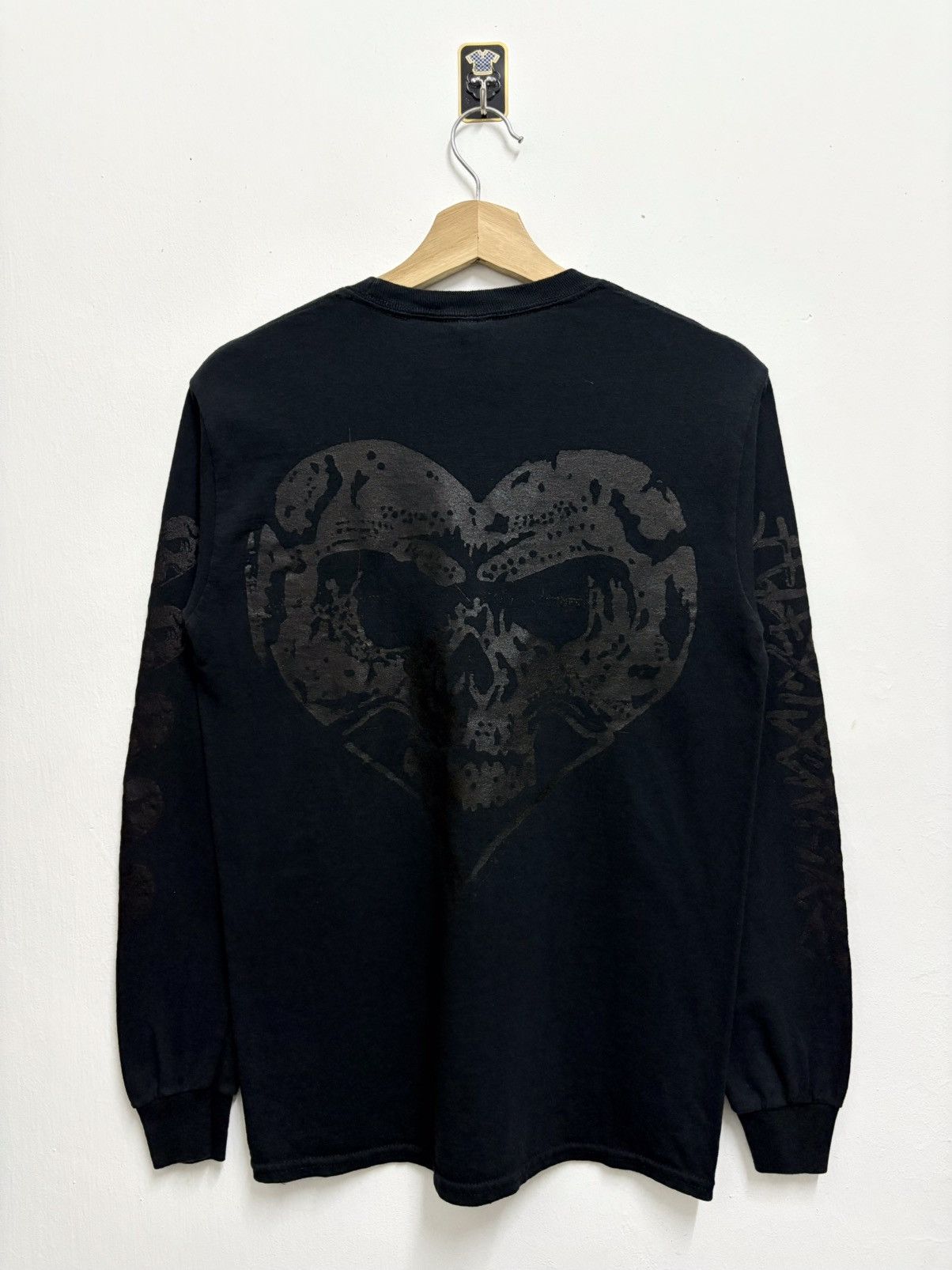 Band Tees × Vintage 2000's Alexisonfire Album Brown Heart L/S T-Shirt Size US S / EU 44-46 / 1 - 2 Thumbnail