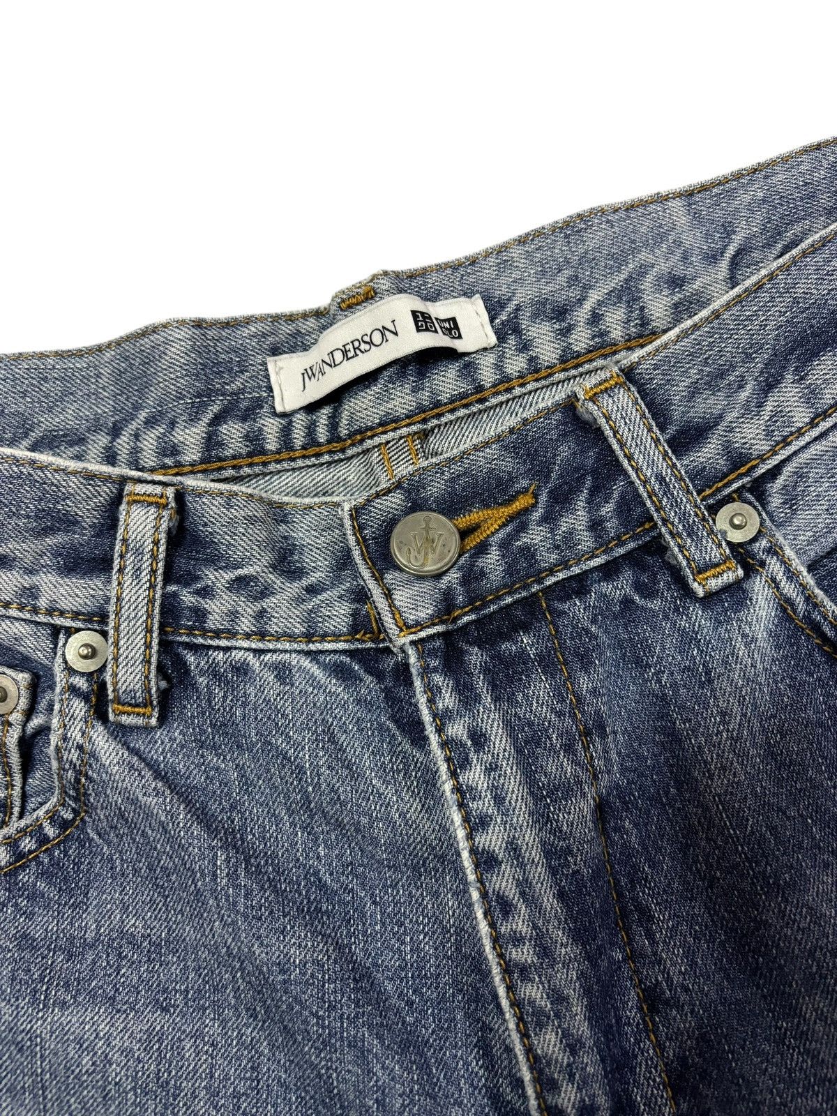 JW Anderson Vtg JW Anderson x Uniqlo Distressed Jeans Size US 28 / EU 44 - 10 Thumbnail