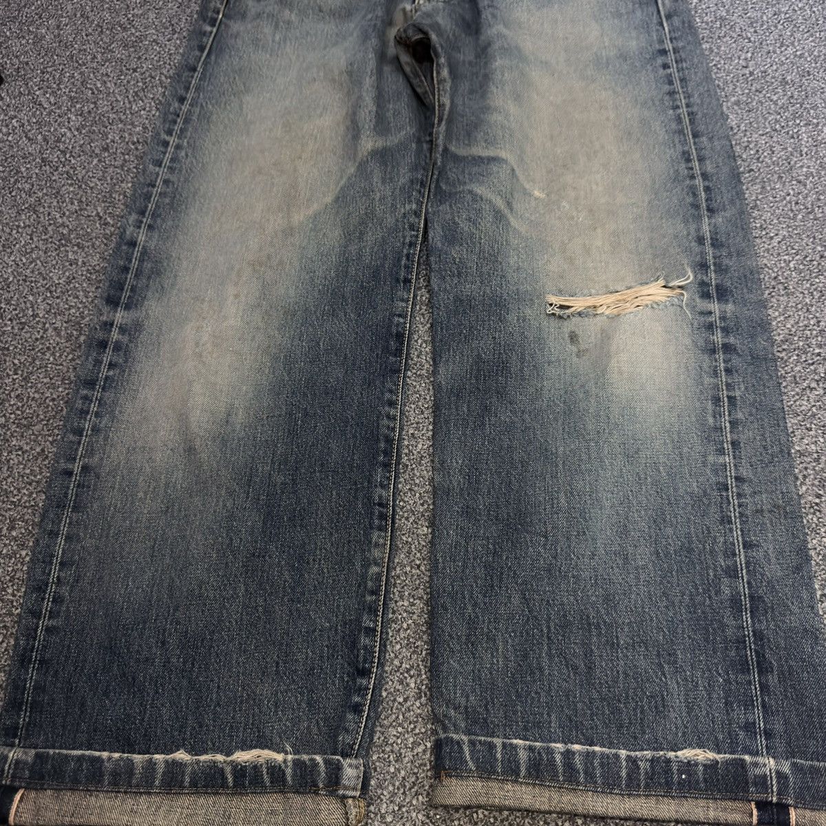 Kapital Vintage Japanese Edwin 505x Selvedge Rusty Dirty Wash Denim Size US 34 / EU 50 - 7 Thumbnail