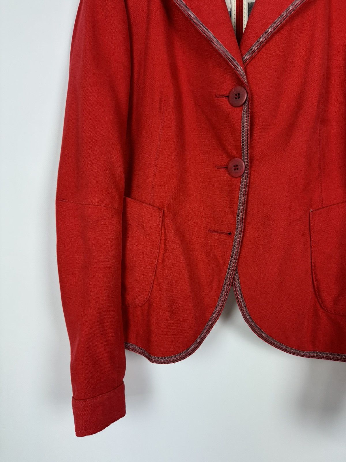 Marithe + Francois Girbaud Marithe Francois Girbaud Viscose Women’s Blazer Jacket Size M / US 6-8 / IT 42-44 - 6 Thumbnail