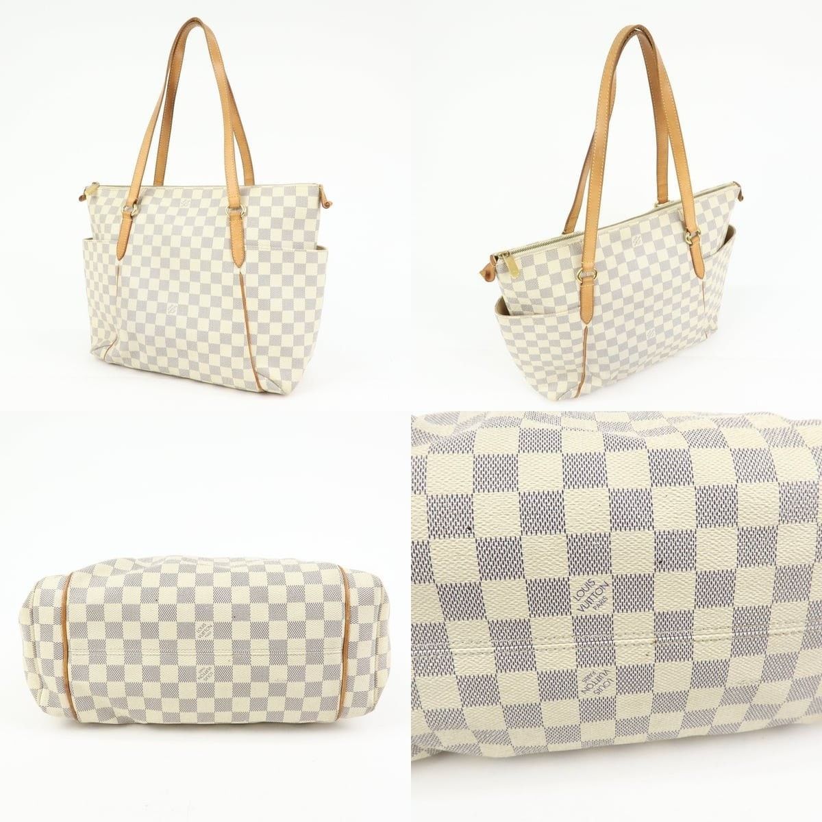 Louis Vuitton Louis Vuitton Damier Azur Totally MM Tote Size ONE SIZE - 3 Thumbnail
