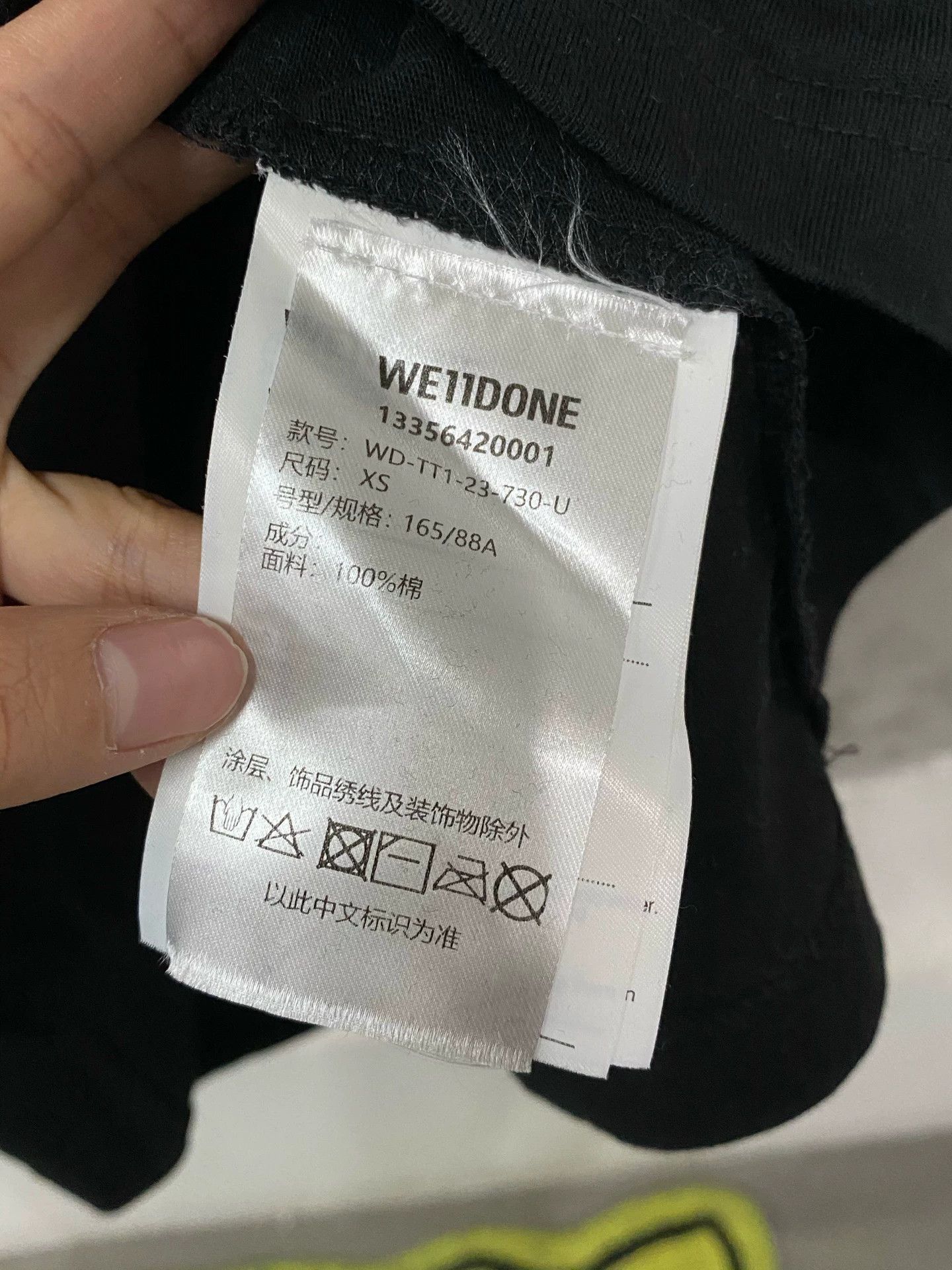 WE11DONE we11done short sleeve t-shirt new XS Size XS / US 0-2 / IT 36-38 - 6 Thumbnail