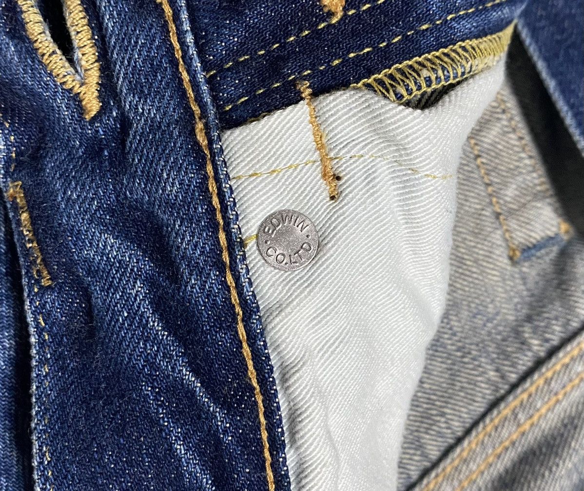Edwin Edwin ED-80 Rainbow Selvedge Washed Patchwork Torn Denim Size US 28 / EU 44 - 13 Thumbnail