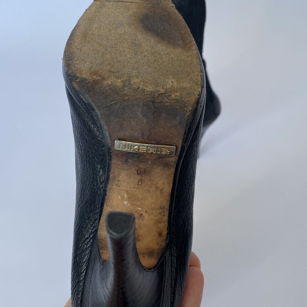 Nike Nike air Very Rare avantgarde leather heels Size US 7.5 / IT 37.5 - 6 Thumbnail