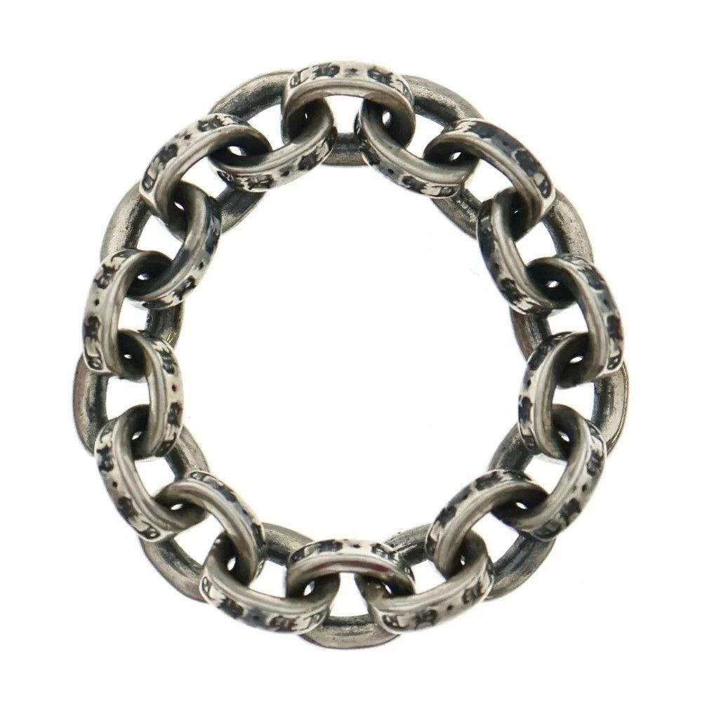 Chrome Hearts 6 CHROME HEARTS PAPER CHAIN SILVER RING Size ONE SIZE - 6 Thumbnail