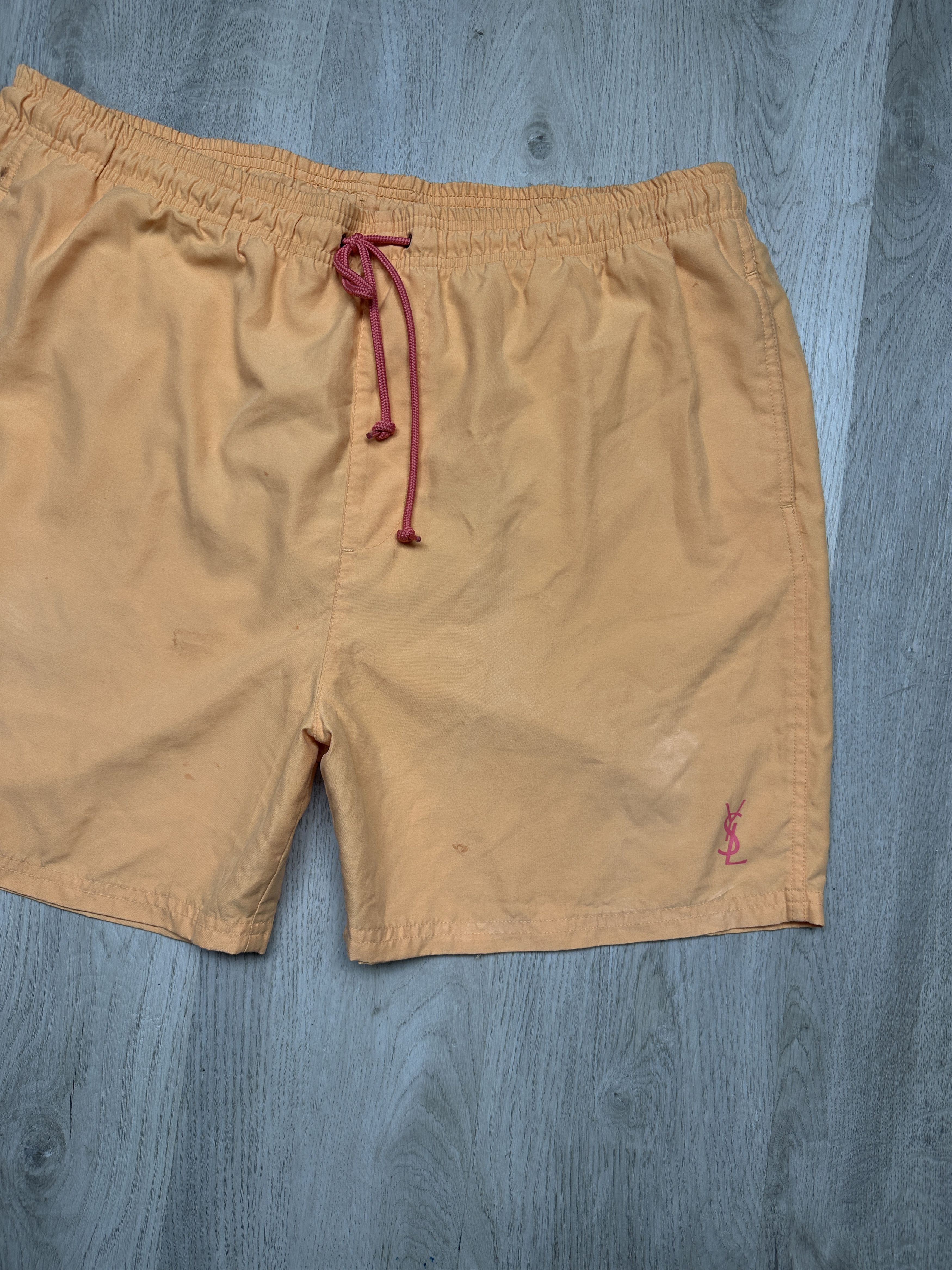 Yves Saint Laurent Yves Saint Laurent YSL Vintage Mens Nylon Shorts Size US 36 / EU 52 - 2 Thumbnail