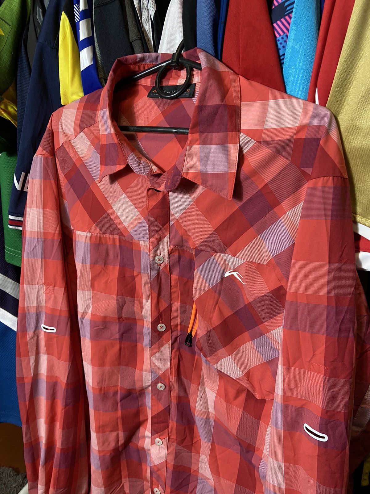 KJUS KJUS OUTDOOR MOUNTAIN OVERSHIRT WITH POCKETS MENS 52 SIZE Size US L / EU 52-54 / 3 - 3 Thumbnail