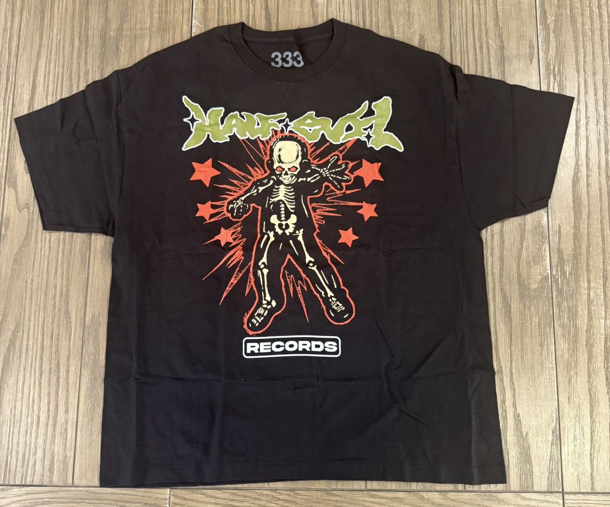 Grailed ⚡️ Half Evil 333 Half Evil Records Tee Shirt Black XXL 2XL ⚡️ Size US XXL / EU 58 / 5 - 2 Thumbnail