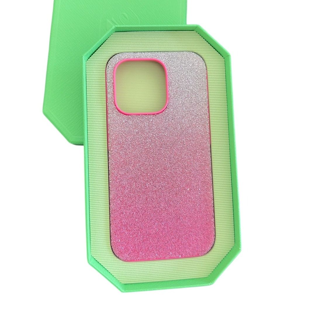 Swarovski Swarovski High smartphone Pink gradient, iPhone 14 Pro Case Size ONE SIZE - 3 Thumbnail