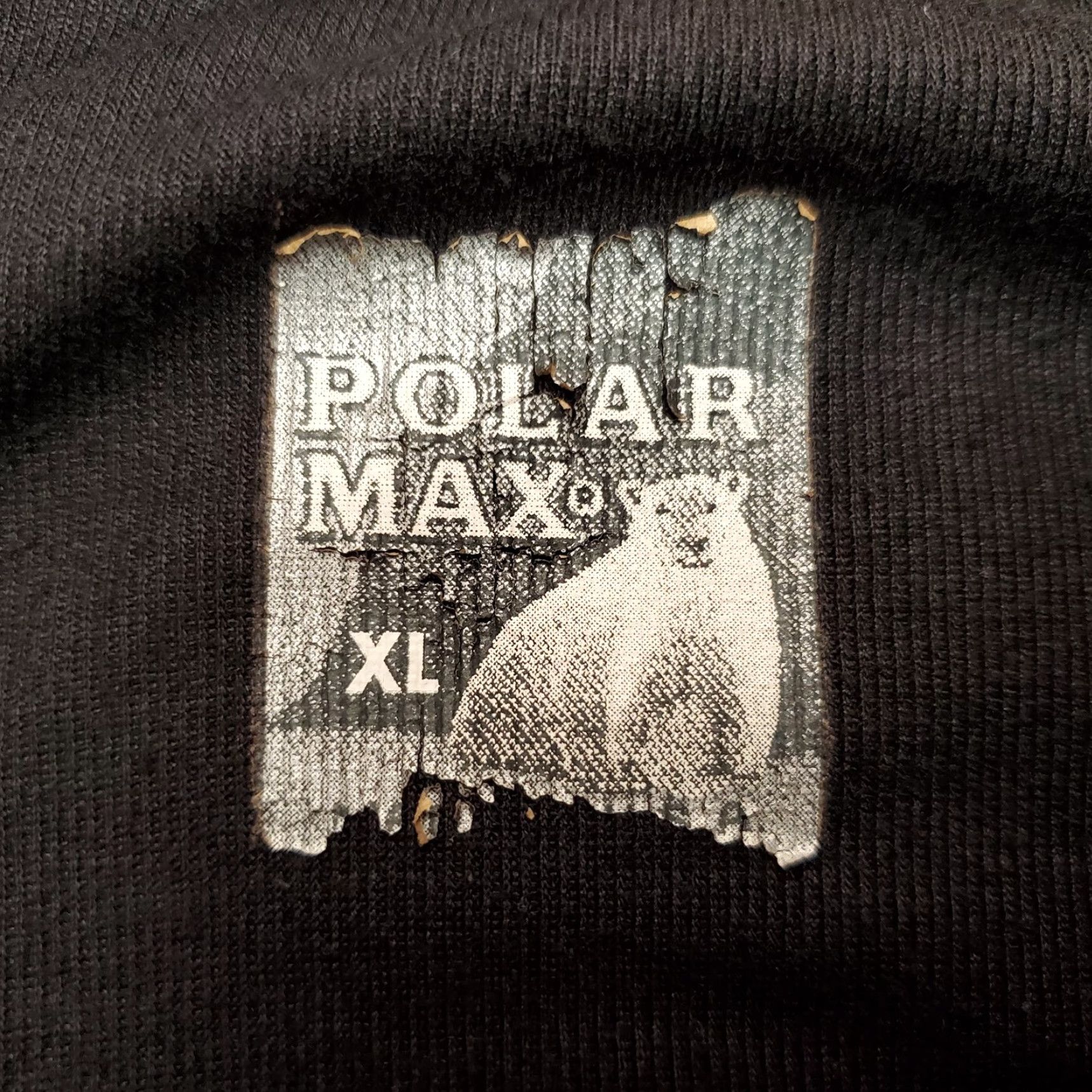 Vintage Polarmax Shirt Mens L Black 100% Polyester Long Sleeve TEE Made in USA Size US L / EU 52-54 / 3 - 4 Thumbnail