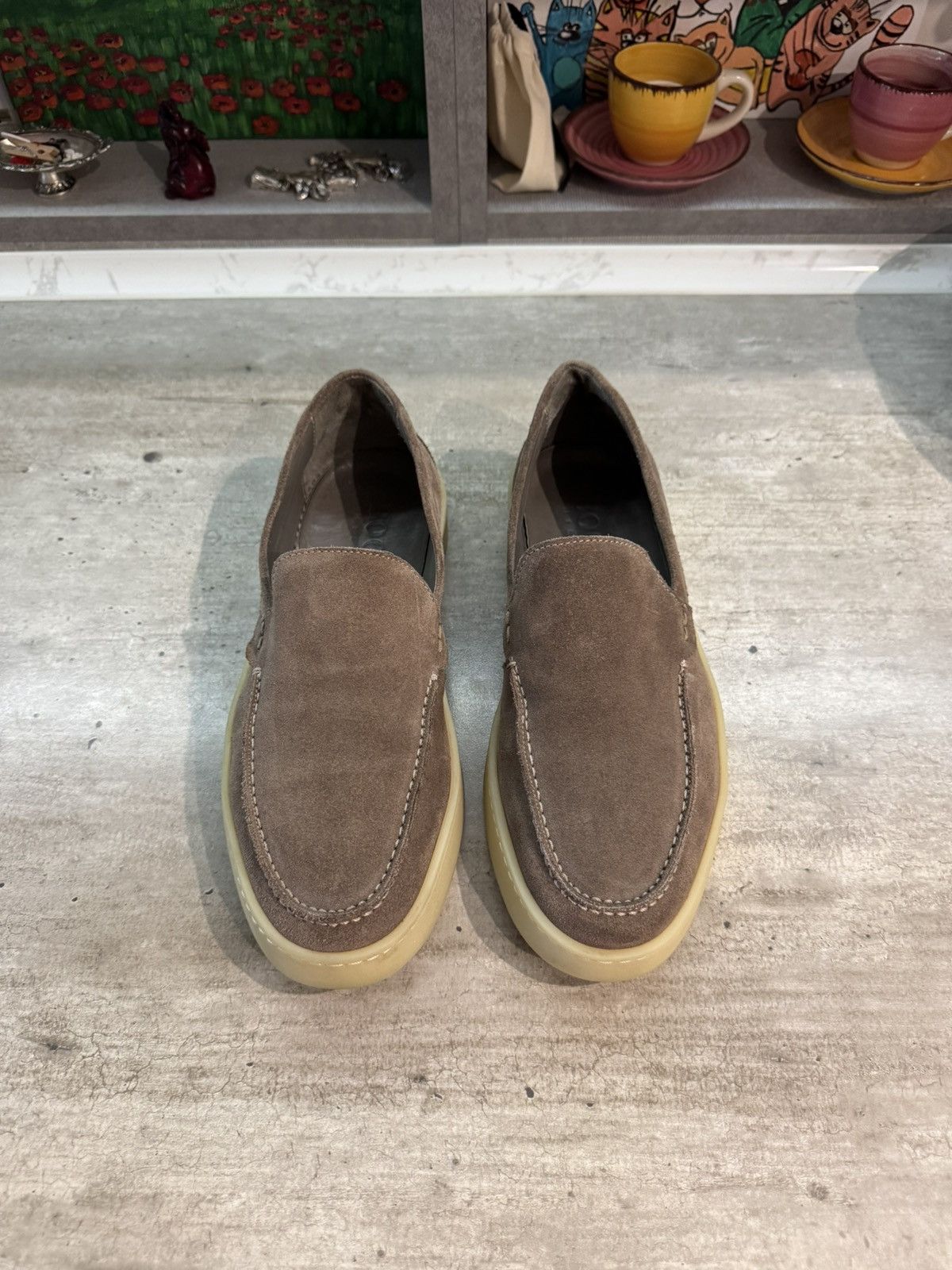 Boggi Boggi Milano Stratus Summer Walk Suede Italy Loafers Size US 8.5 / EU 41-42 - 6 Thumbnail